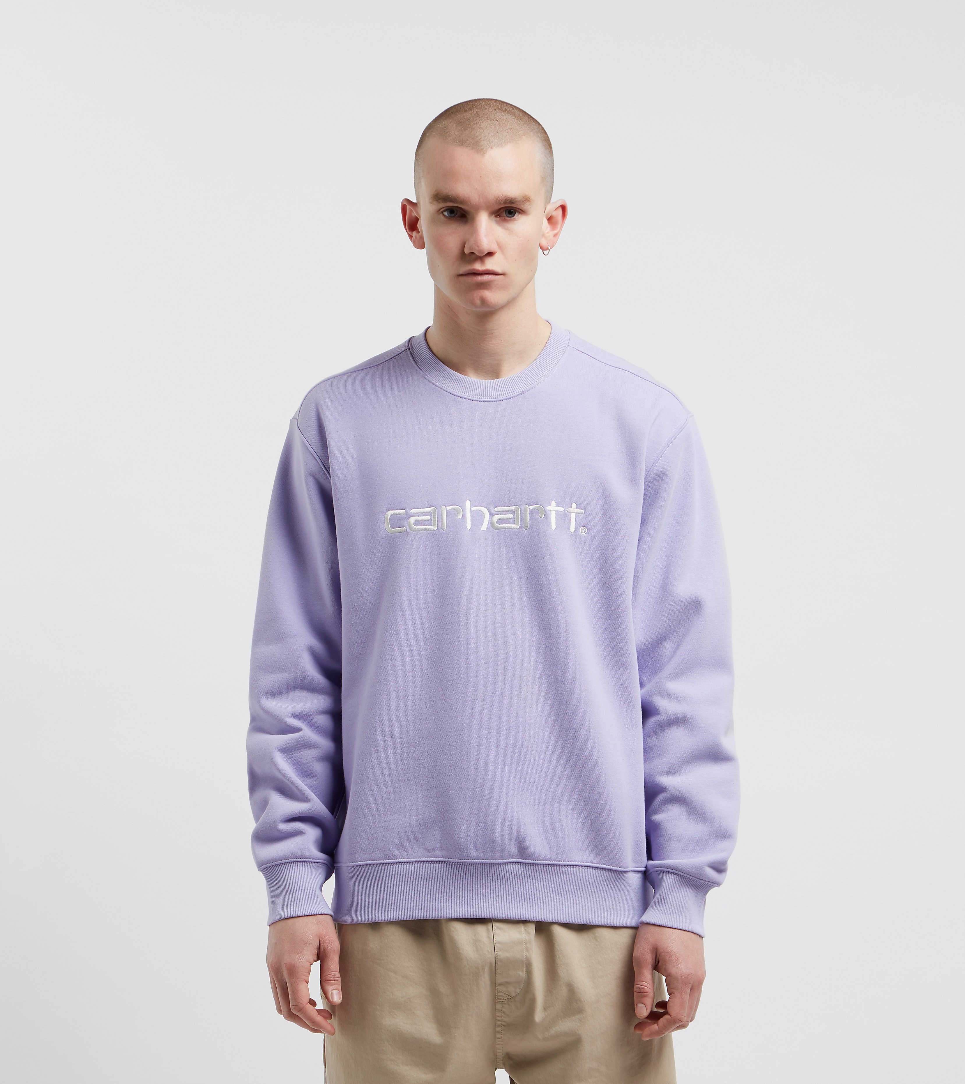 Carhartt Wip Sweatshirt Roze carhartt wip kopen in de aanbieding
