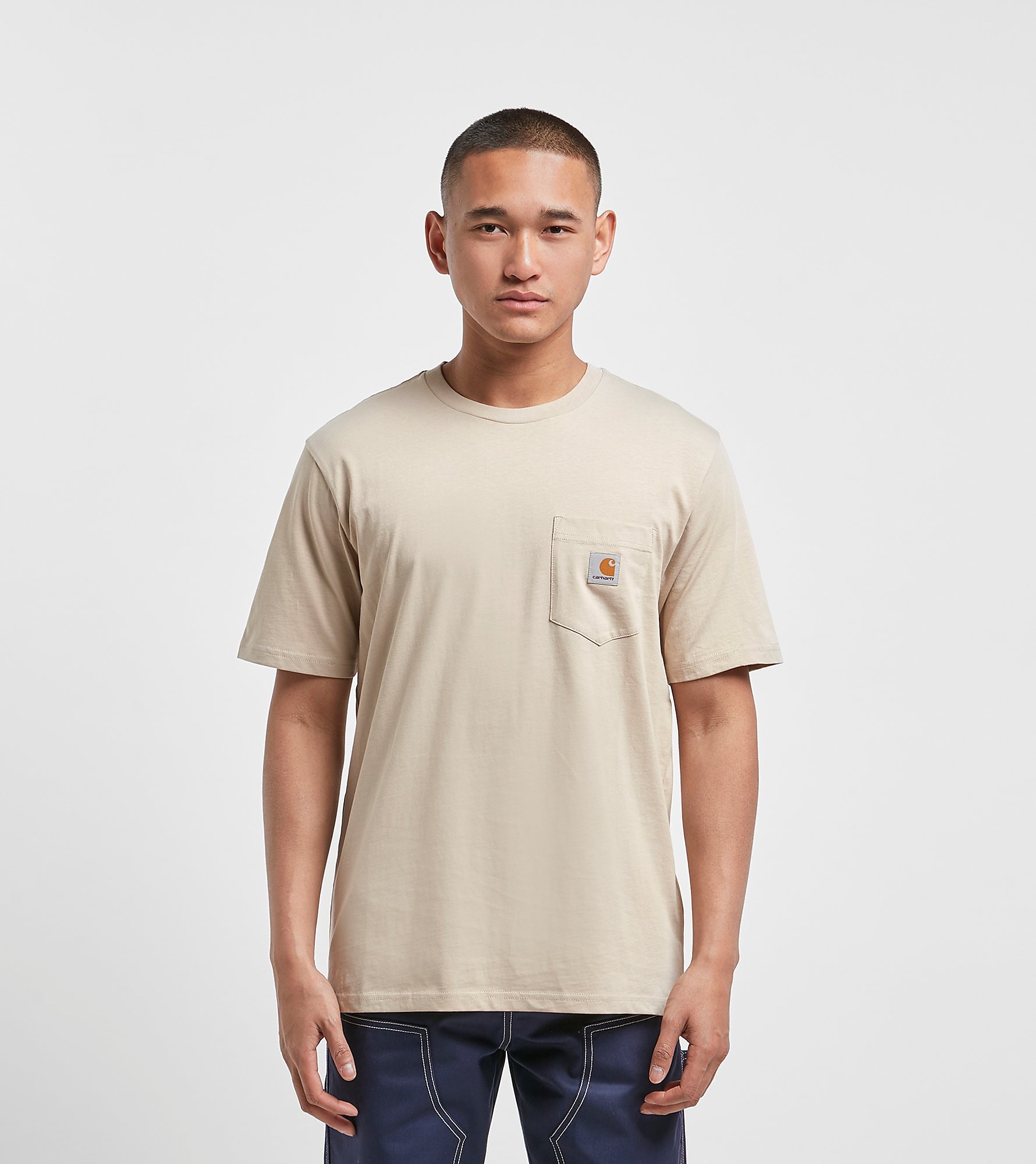 Carhartt Wip Pocket T Shirt Bruin carhartt wip kopen in de aanbieding