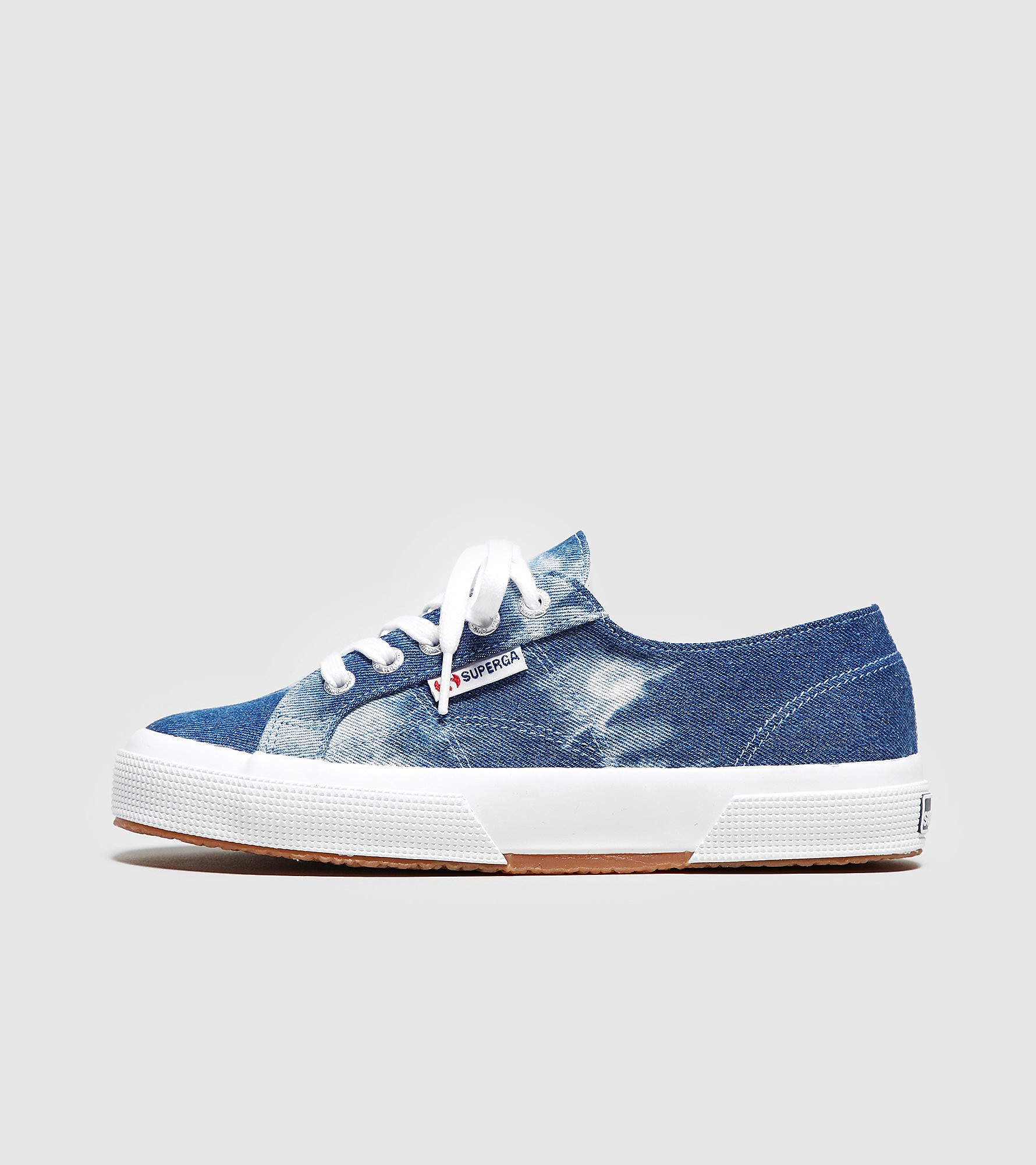 Superga 2750 Cotu Tie Dye Denim Womens Blauw superga kopen in de aanbieding