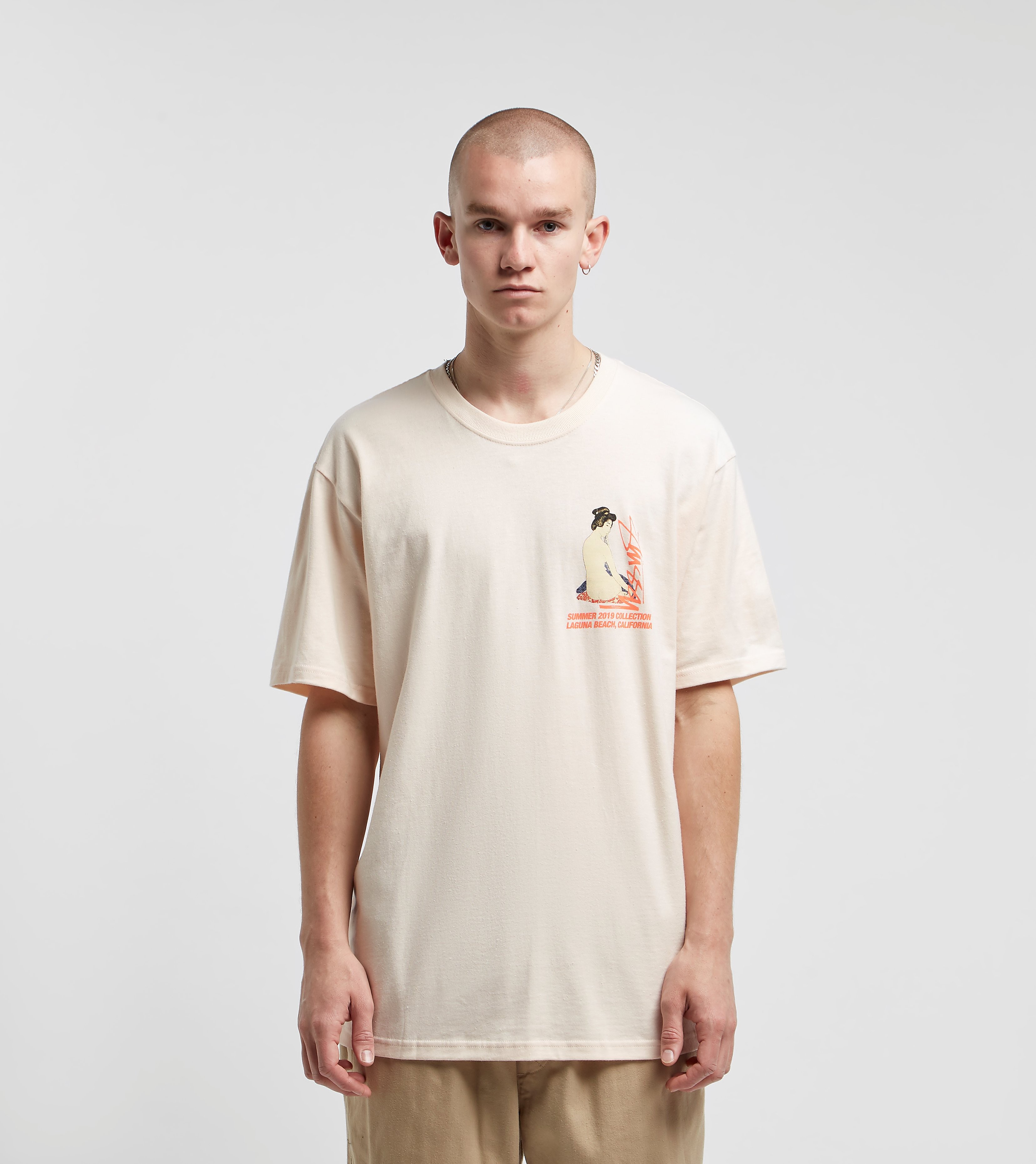 Stussy Geisha T Shirt Roze stussy kopen in de aanbieding