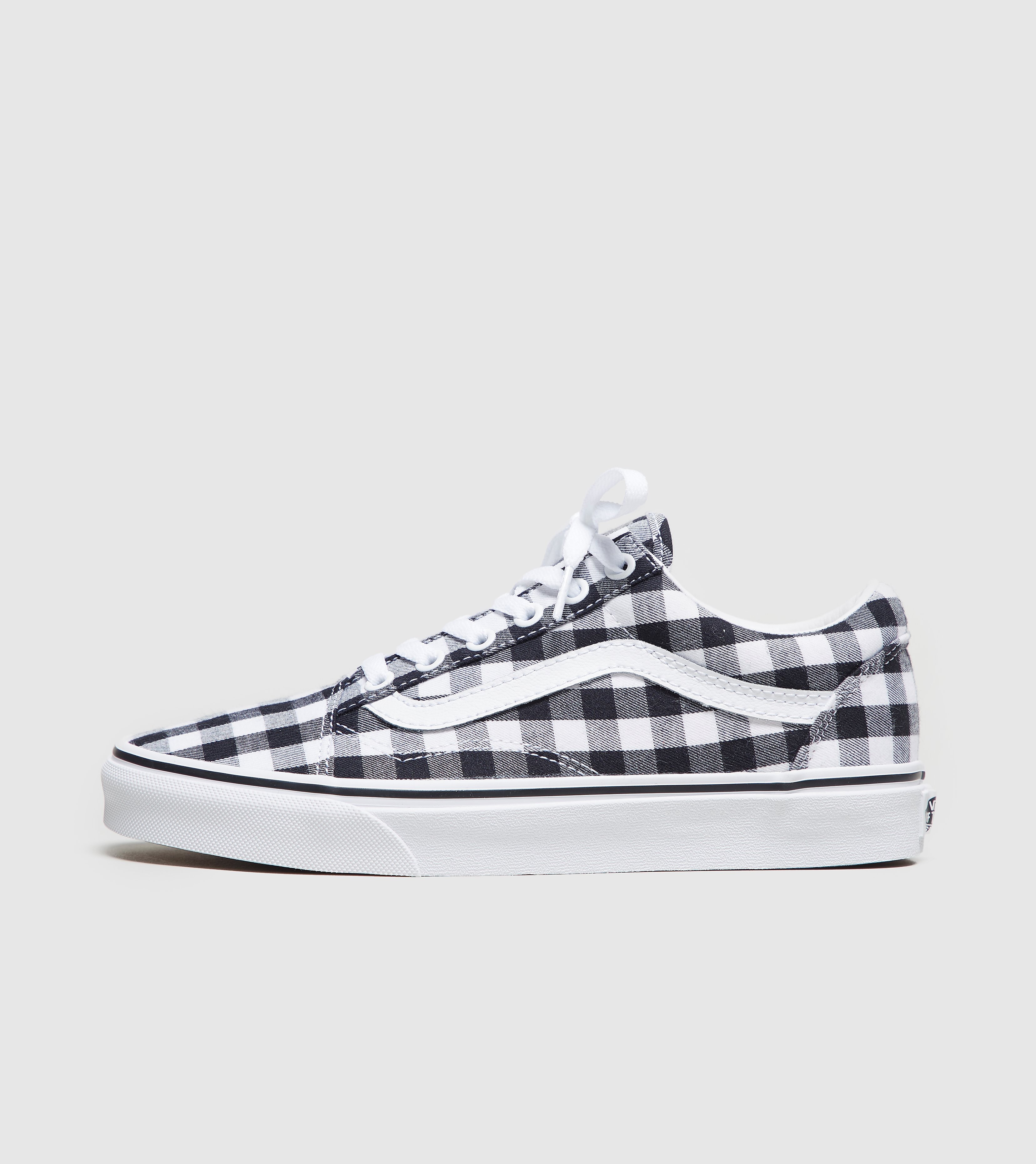 Vans Old Skool Gingham Dames Zwart vans kopen in de aanbieding