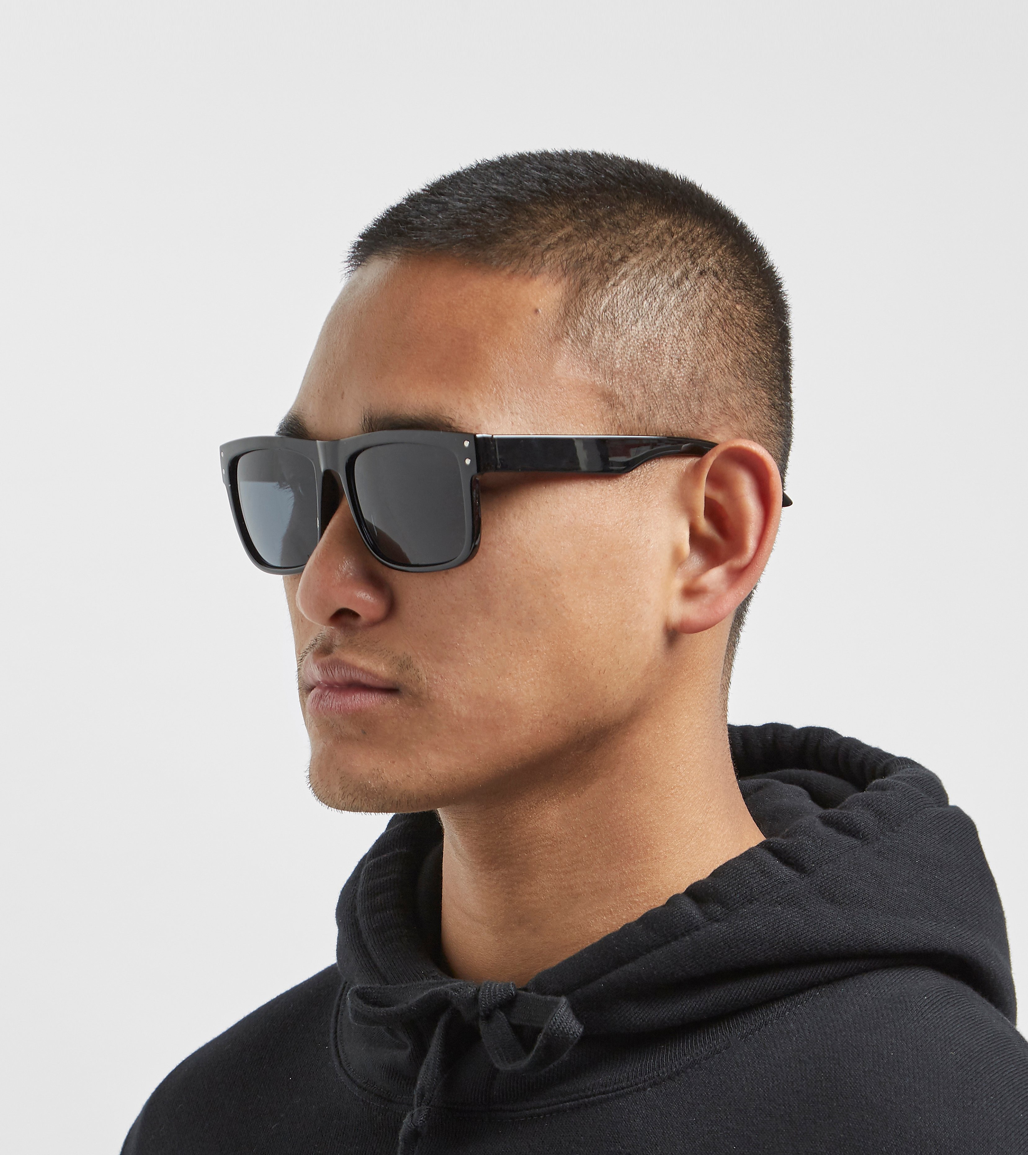 Size Nickelson Wayfarer Sunglasses Zwart size kopen in de aanbieding