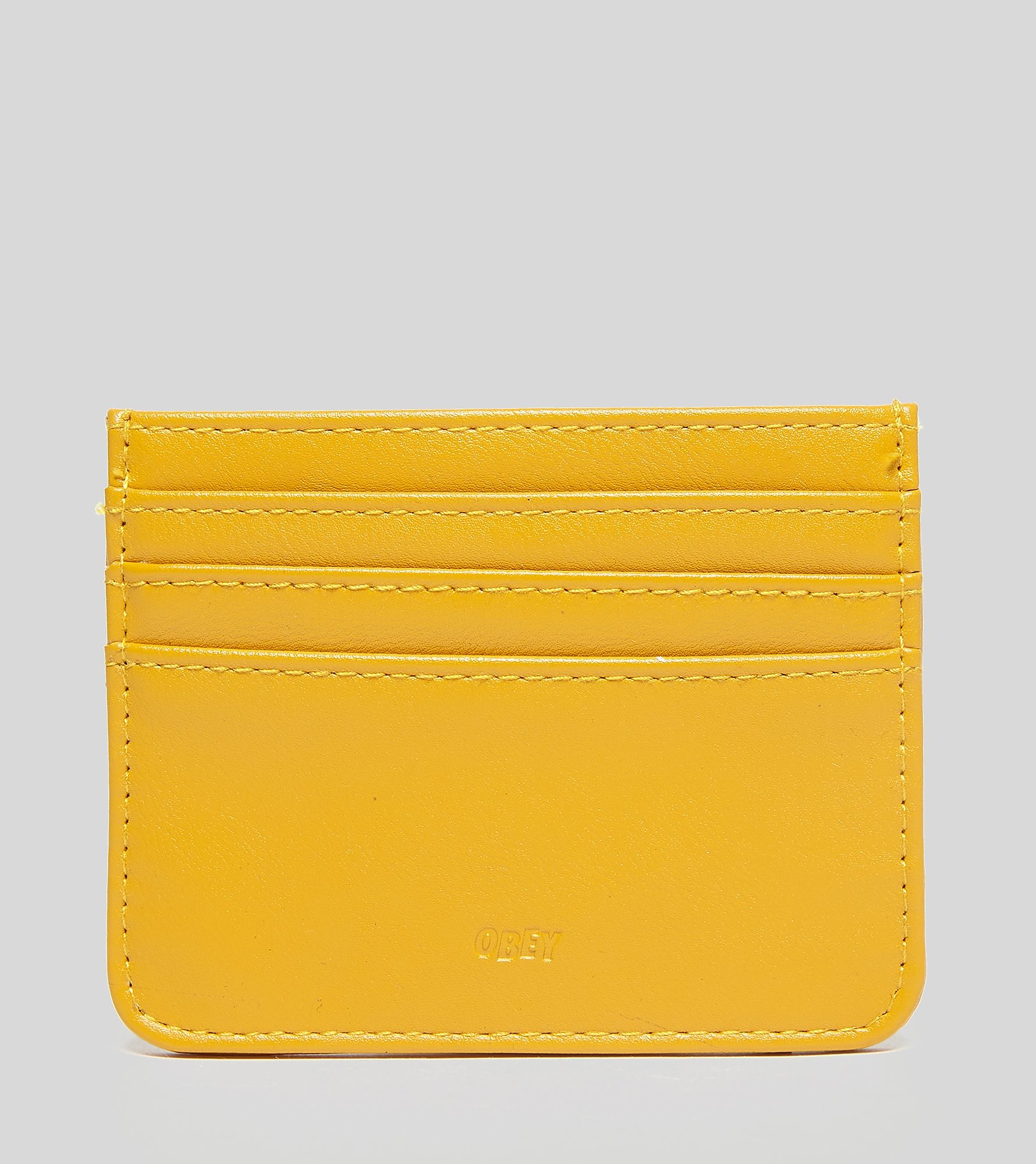Obey Gentry Card Holder Geel obey kopen in de aanbieding