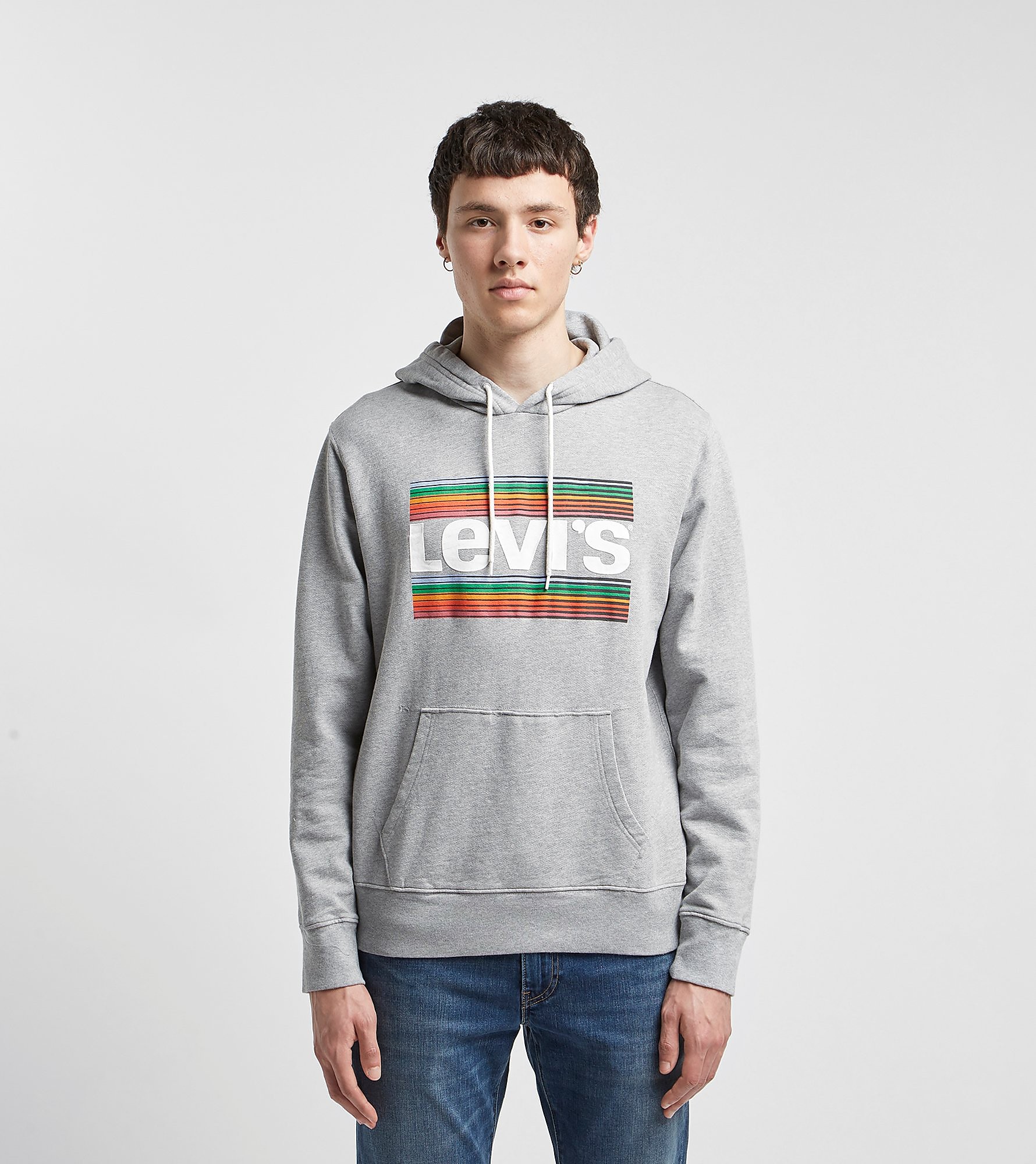 Levis Graphic Hoodie Grijs levis kopen in de aanbieding