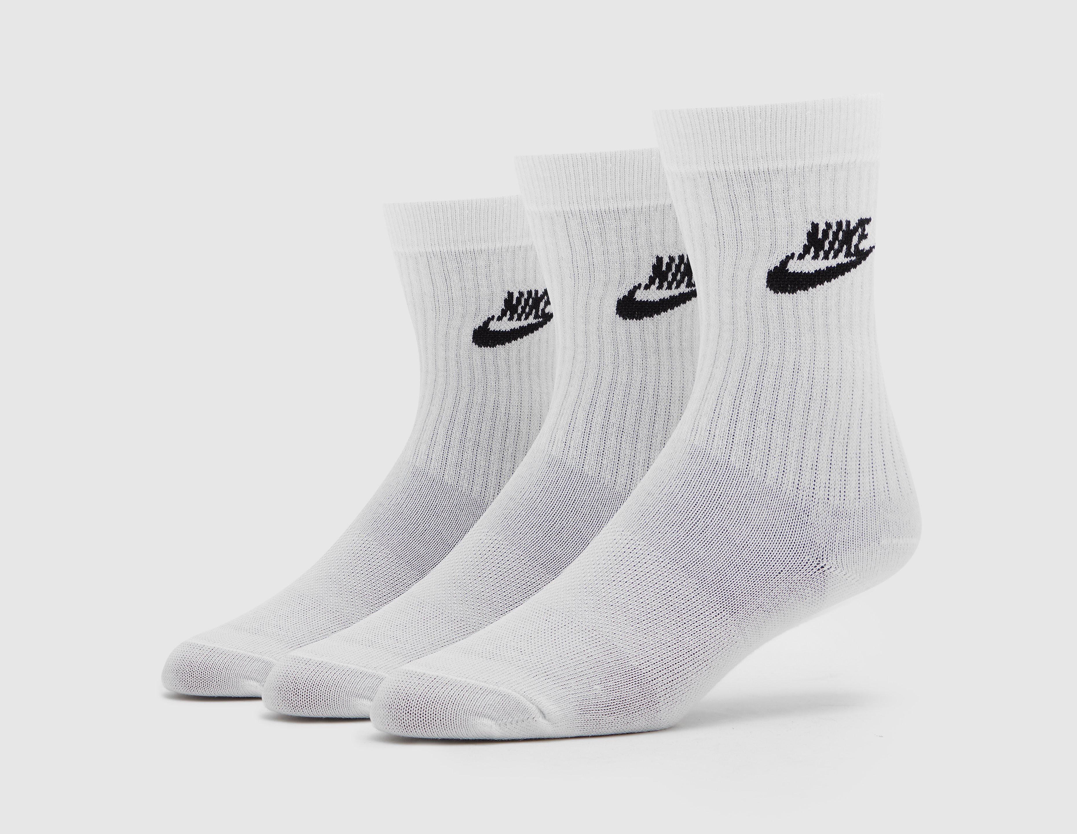 Nike Chaussettes Pack de 3 Chaussettes, blanc