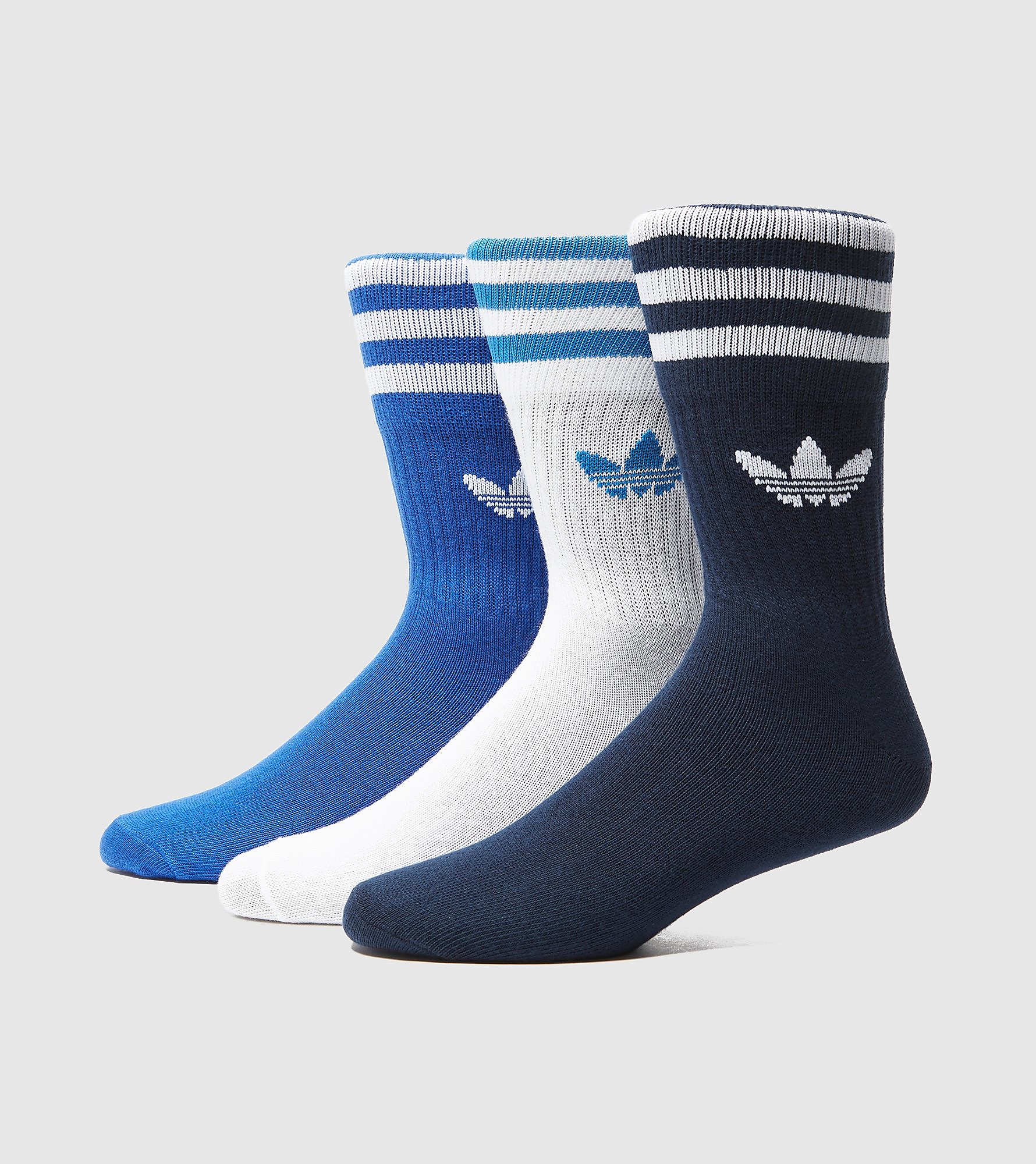 adidas Originals Pack de 3 Chaussettes, multicolore