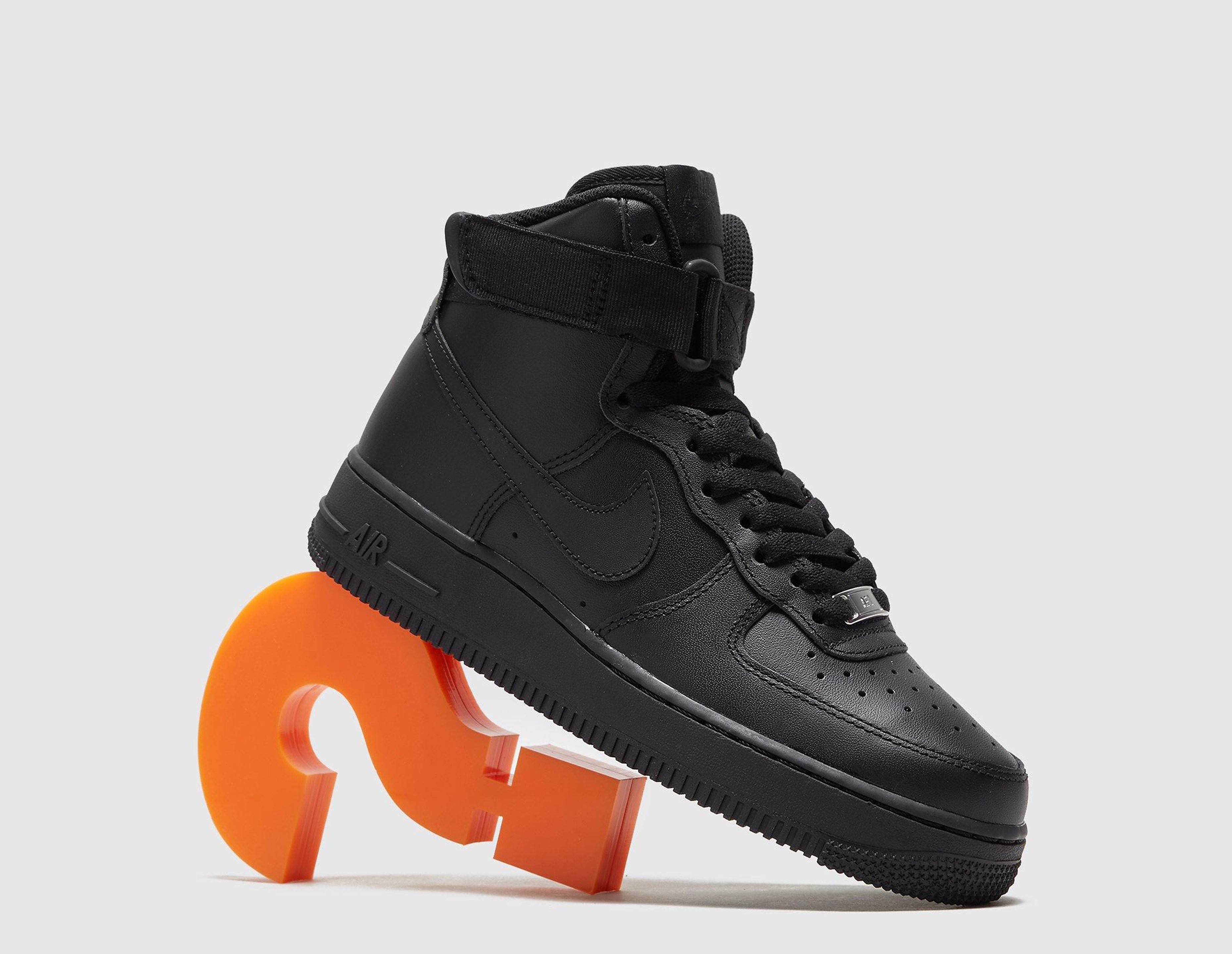 Nike Air Force 1 High Donna, nero