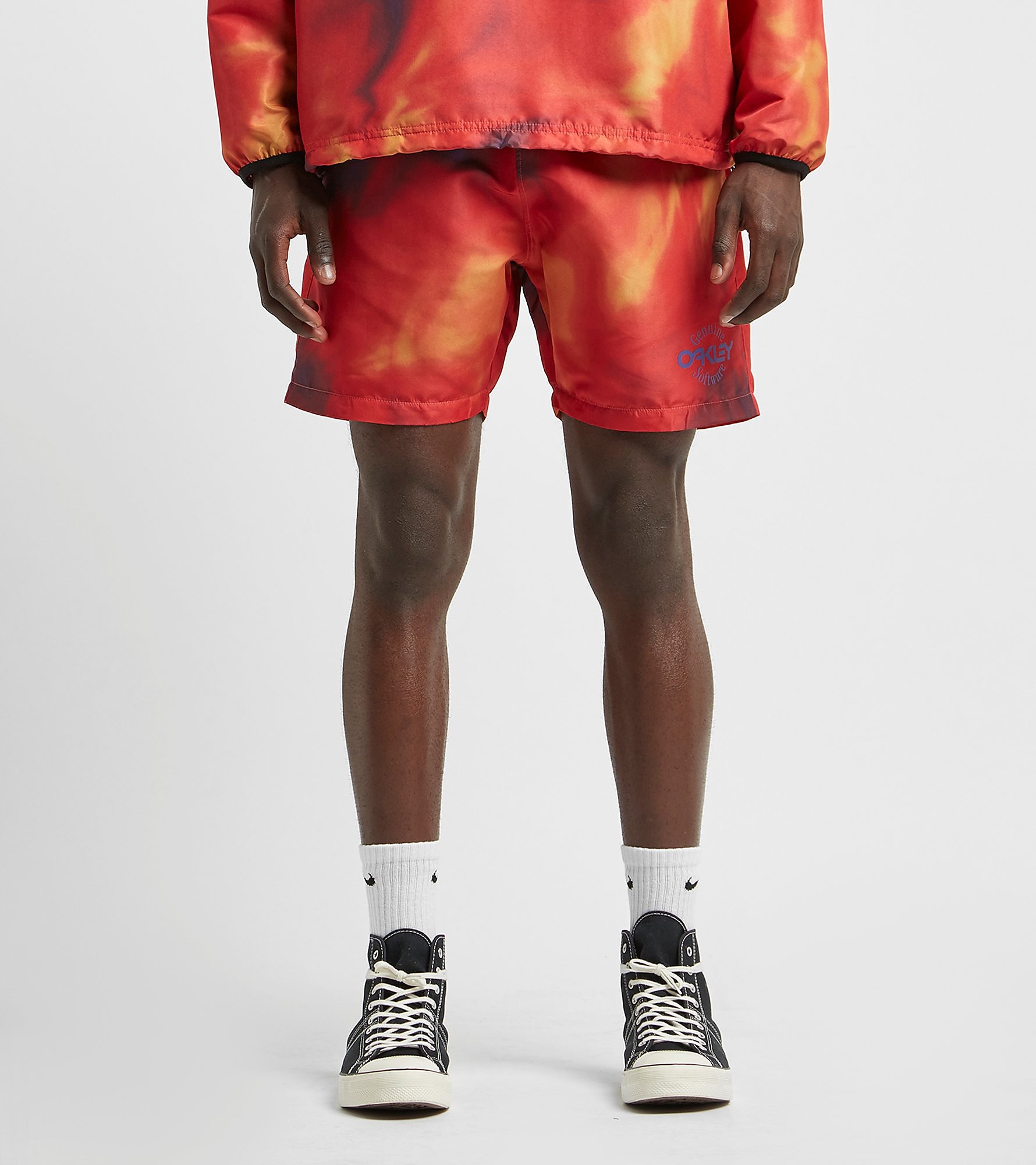 Oakley Short Tie Dye - exclusivité size?, rouge