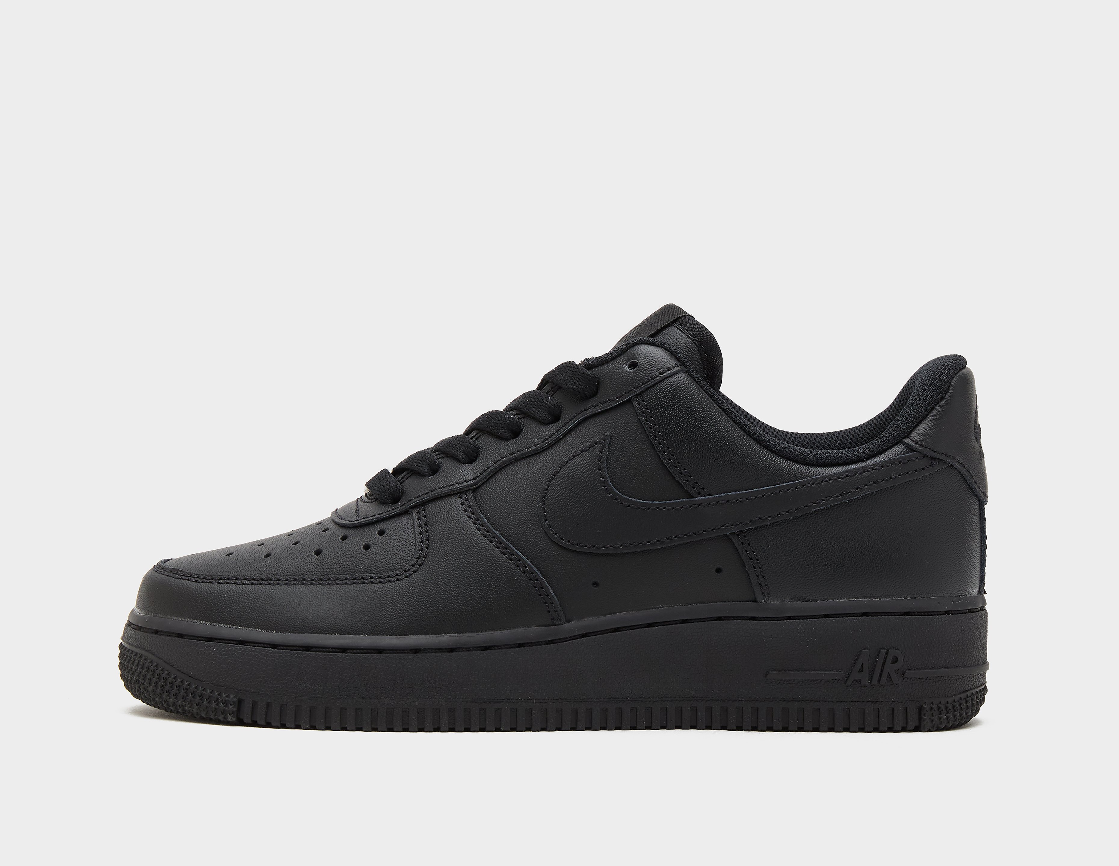 SizeOfficial – Nike Air Force 1 Low Dames Black/Black