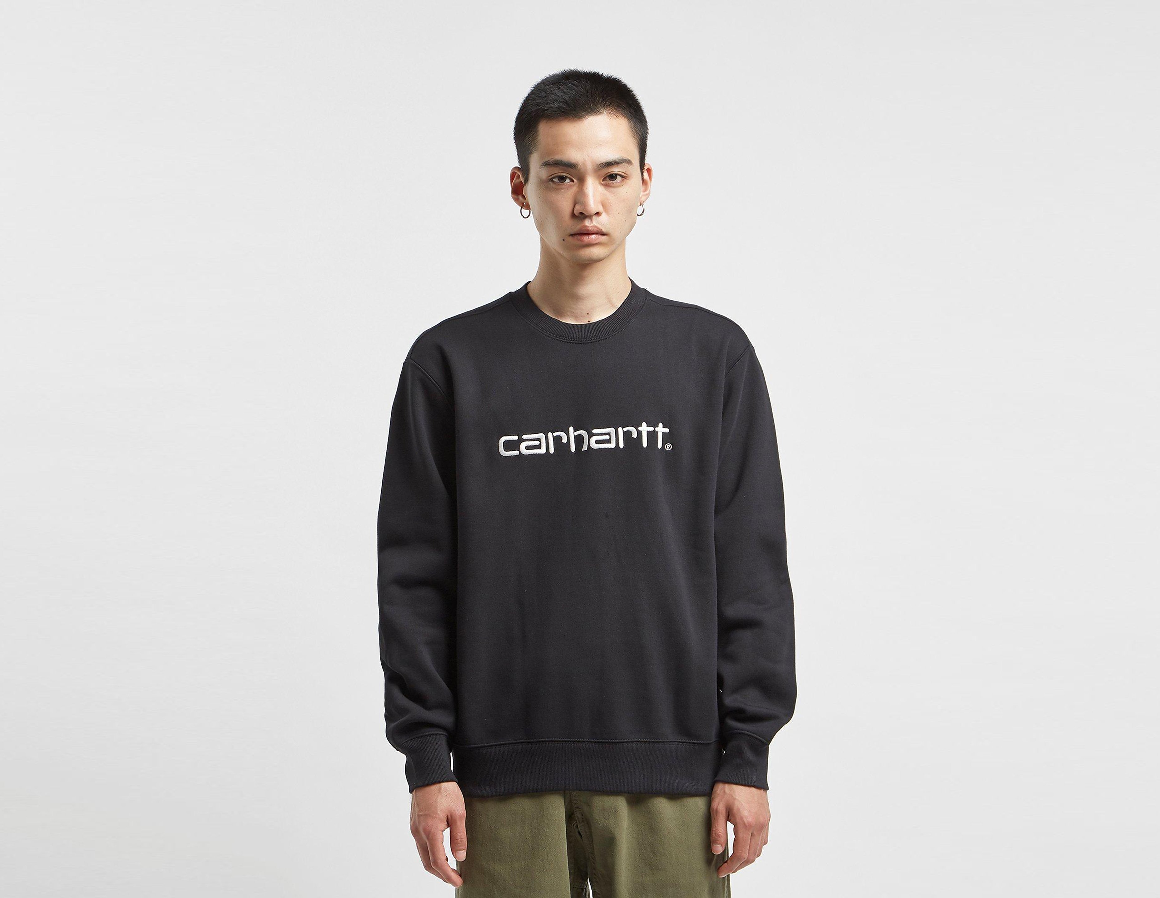 Carhartt WIP Felpa Script, nero