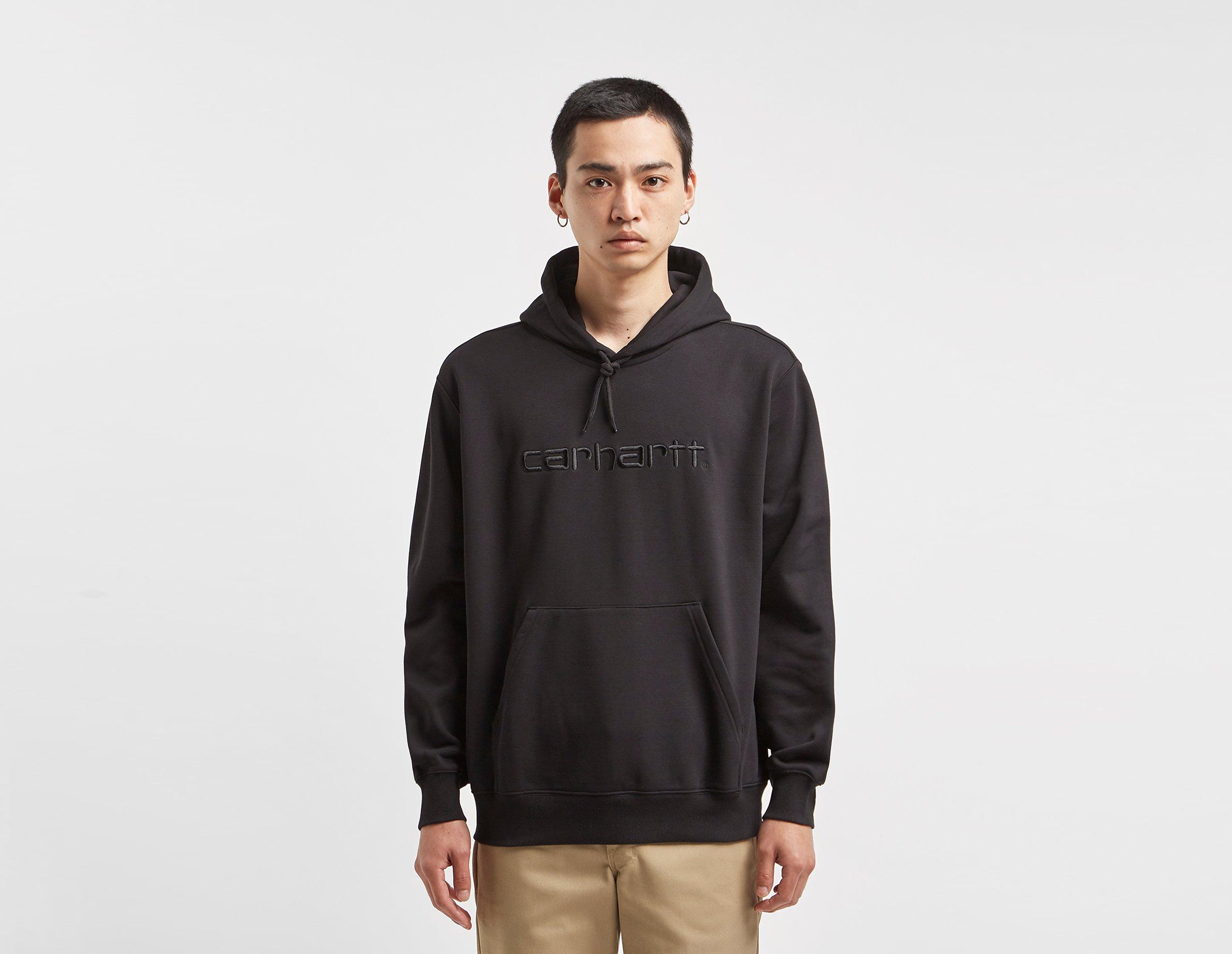 Carhartt WIP Felpa con cappuccio Script, nero