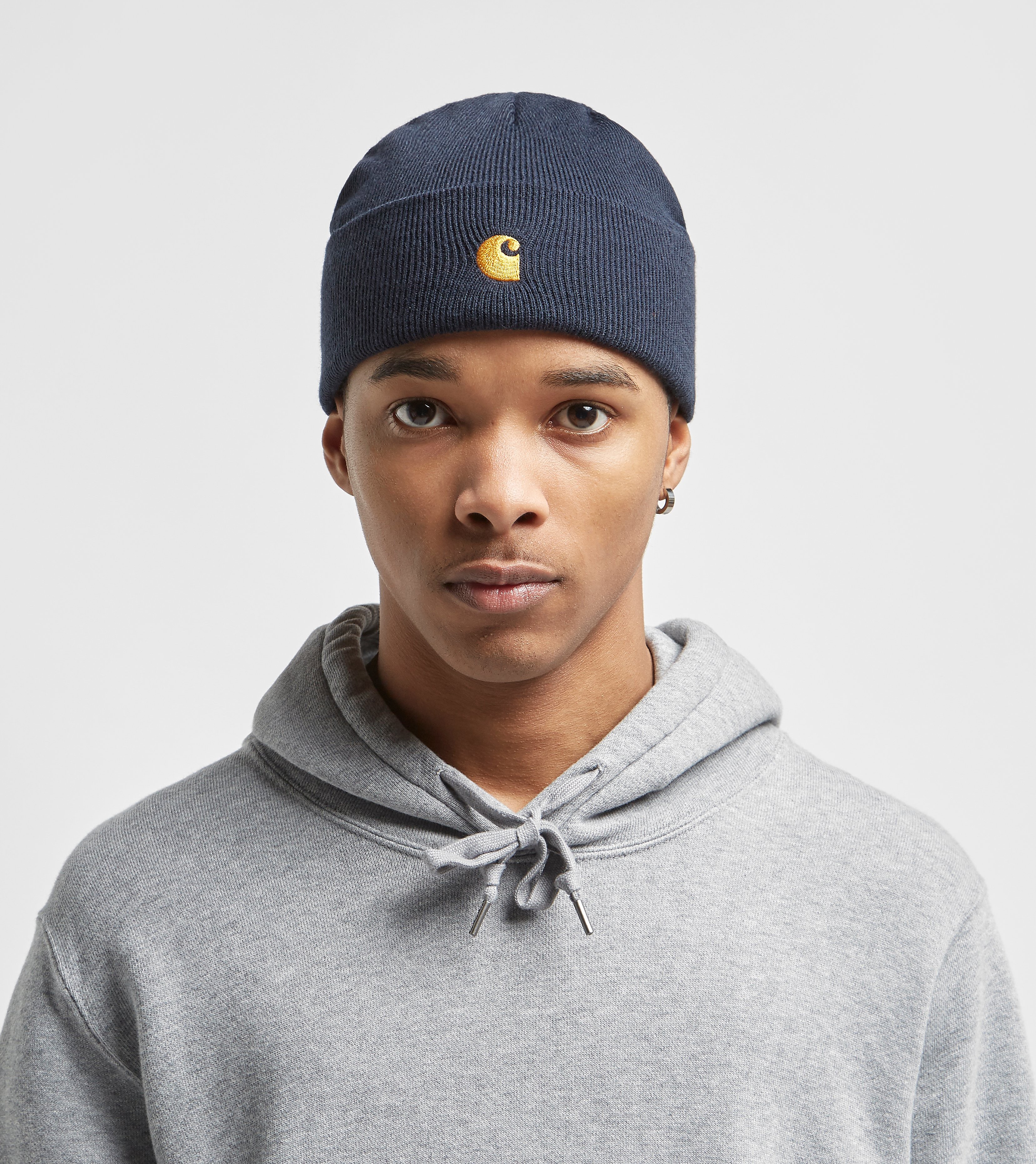 Carhartt Wip Chase Beanie Blauw carhartt wip kopen in de aanbieding