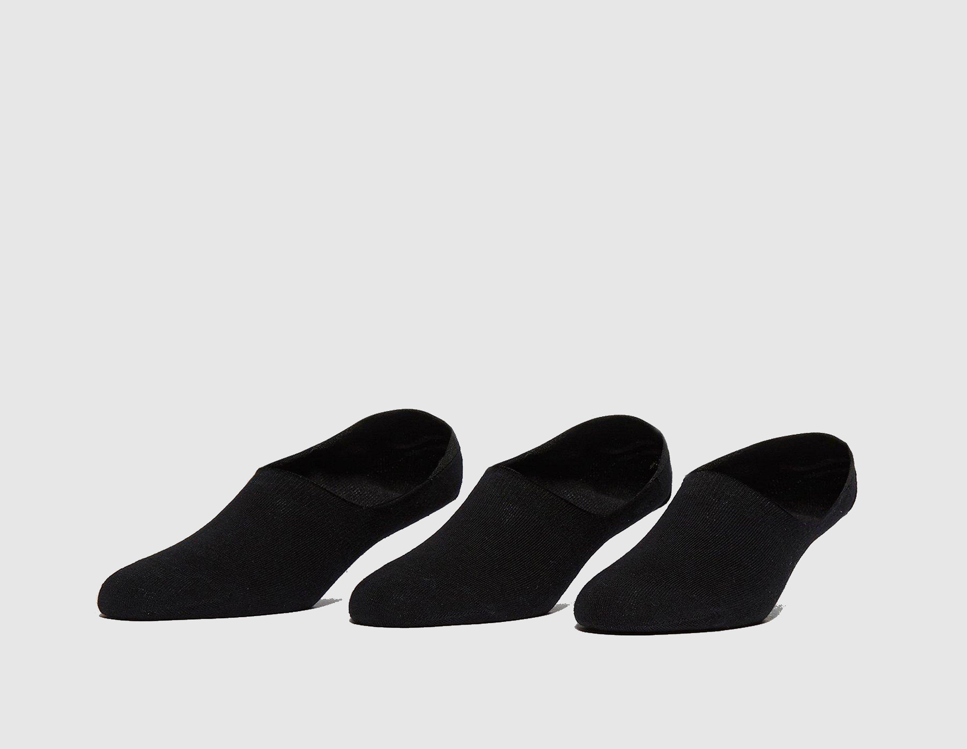 size? Chaussettes Lots de 3 paires, noir