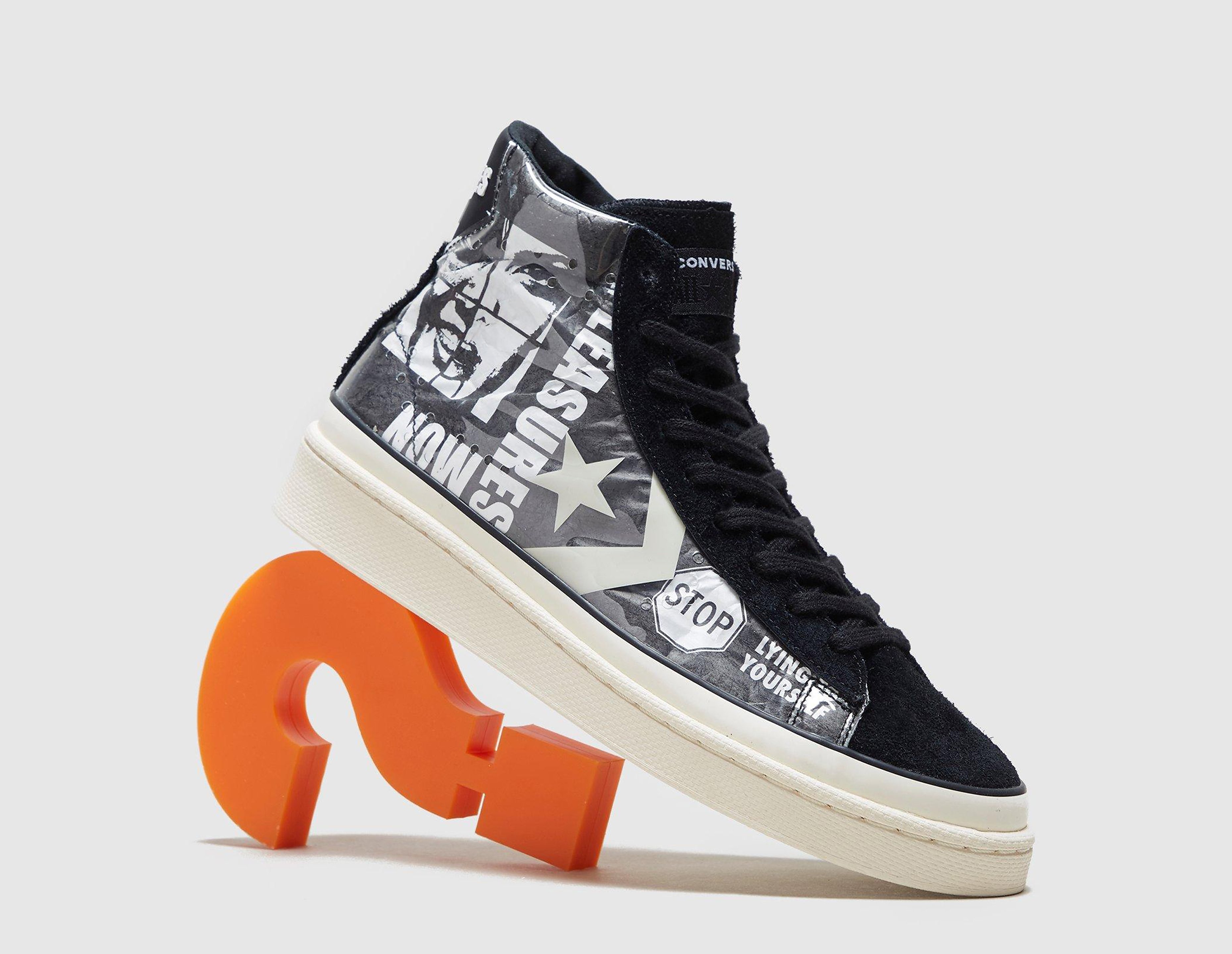 Converse x PLEASURES Pro Leather, noir