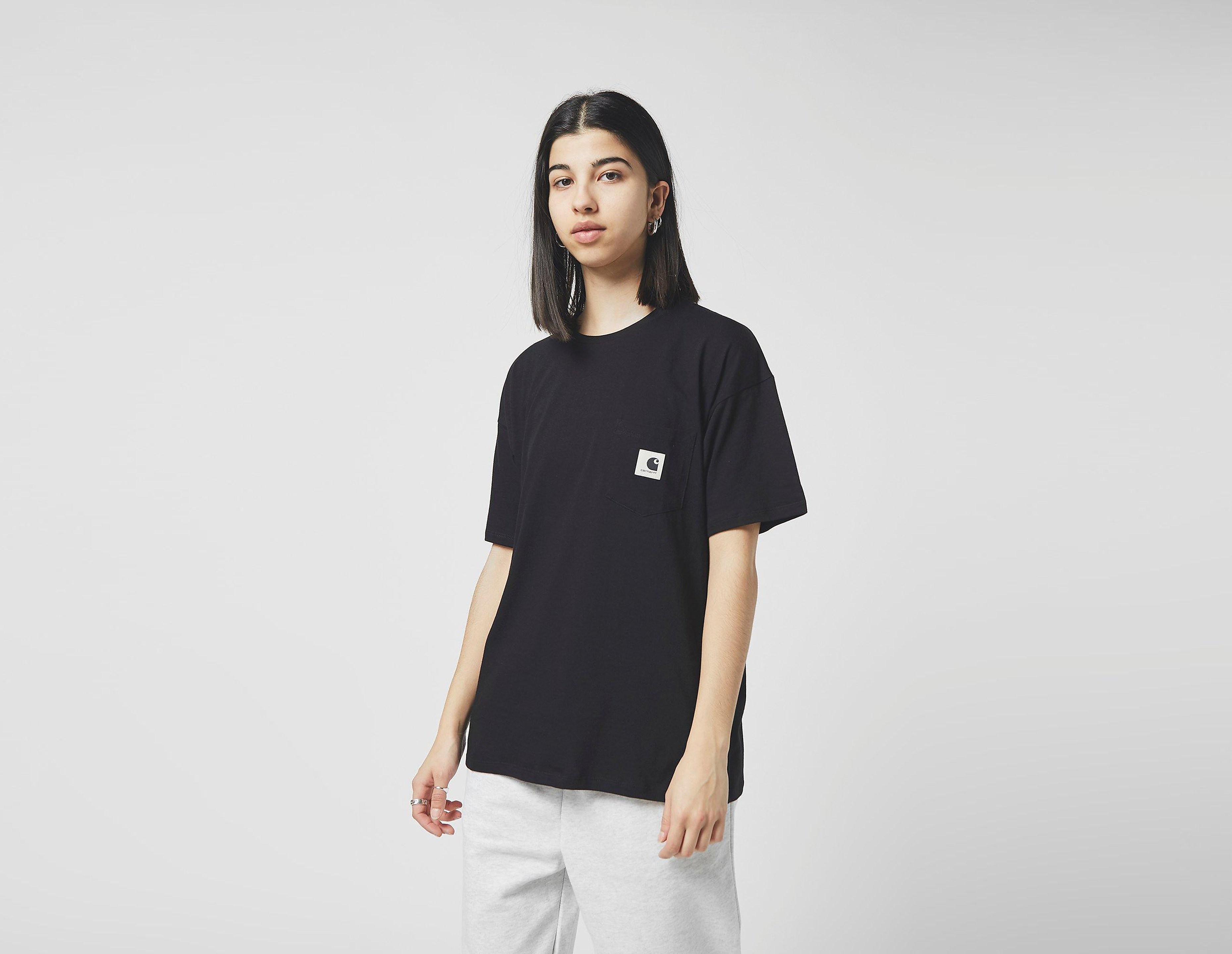 Carhartt WIP T-Shirt Carrie Pocket, noir