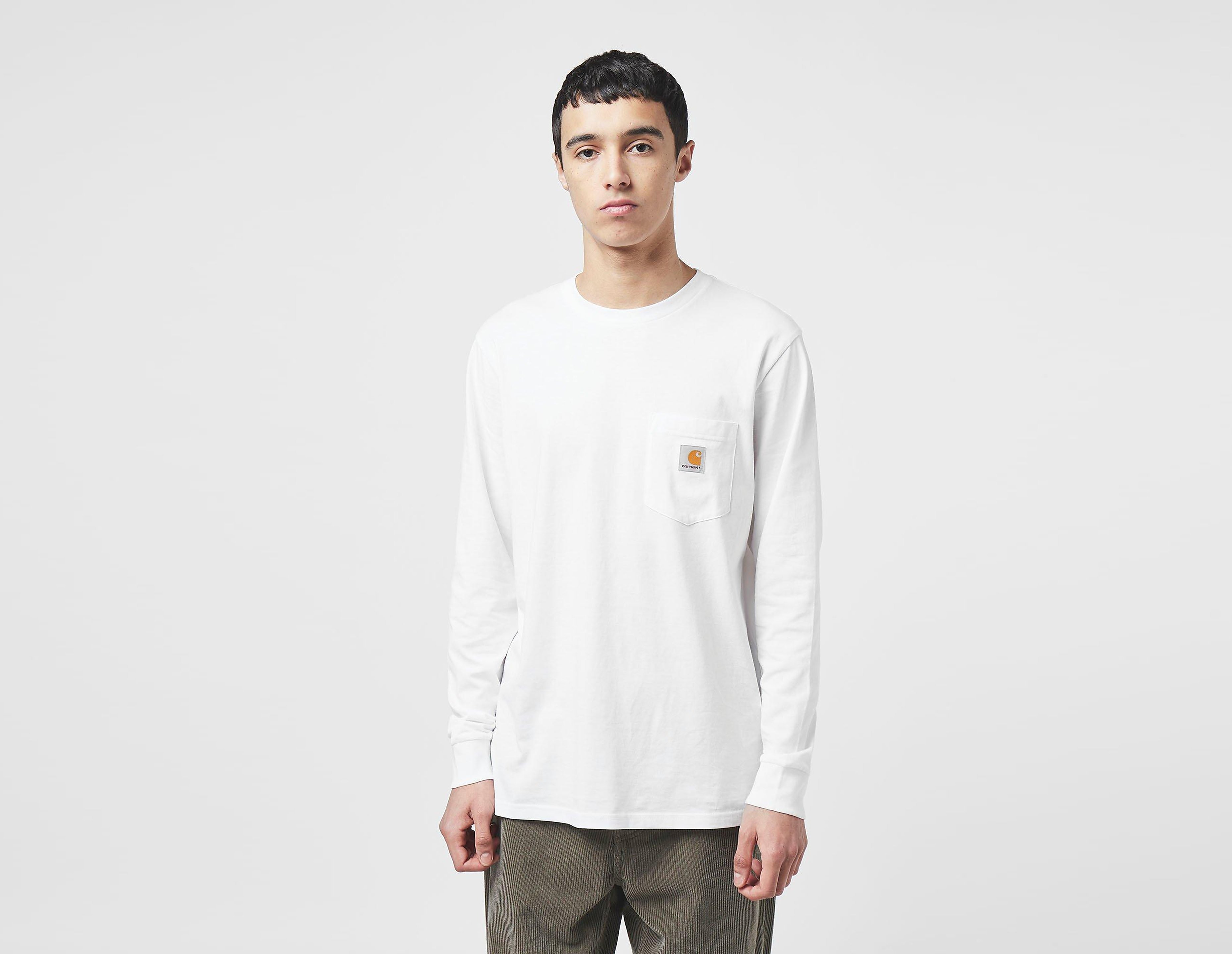 Carhartt WIP Maglietta a maniche lunghe Pocket, bianco