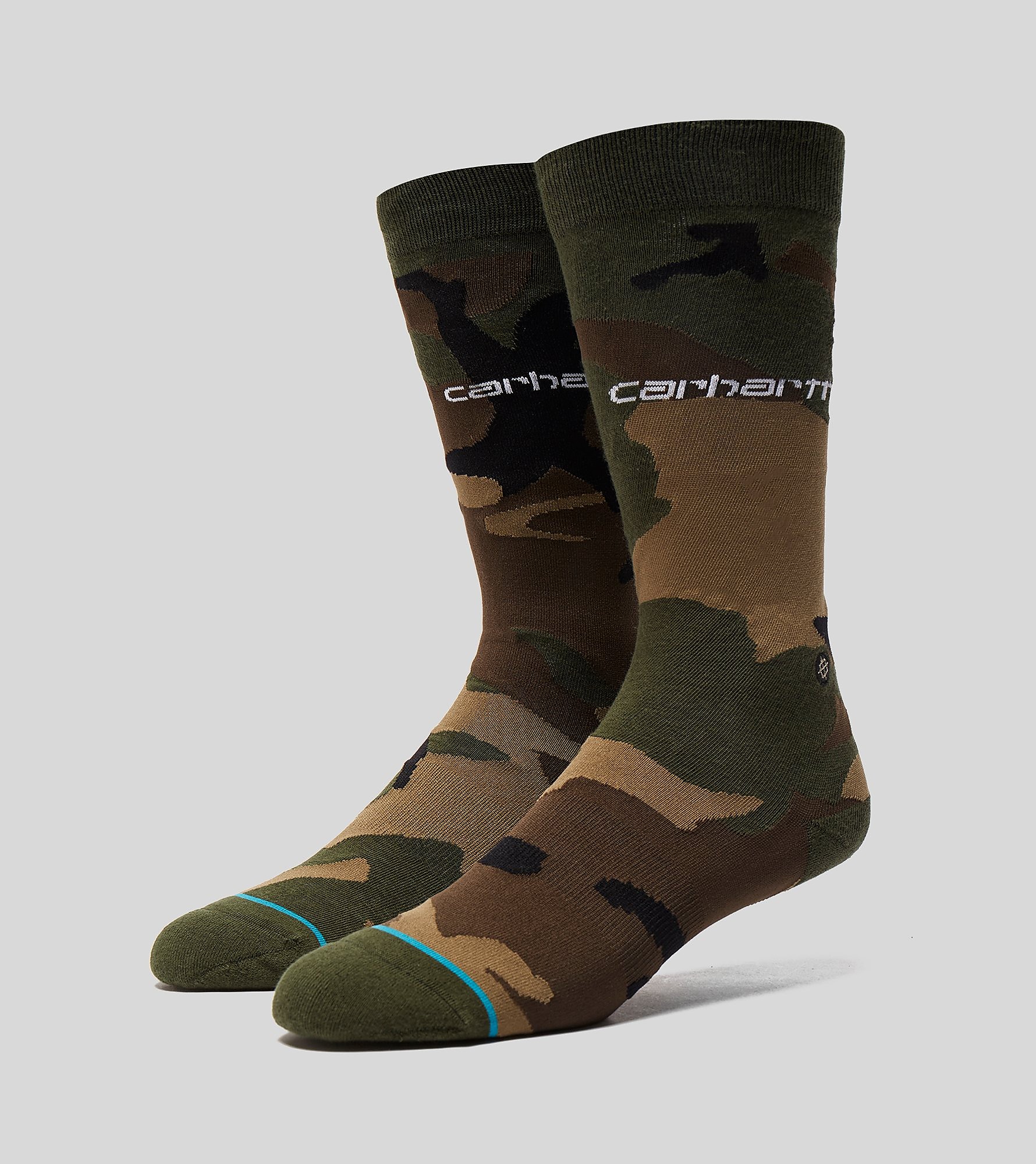 Carhartt Wip X Stance Camo Laurel Socks Groen carhartt wip kopen in de aanbieding