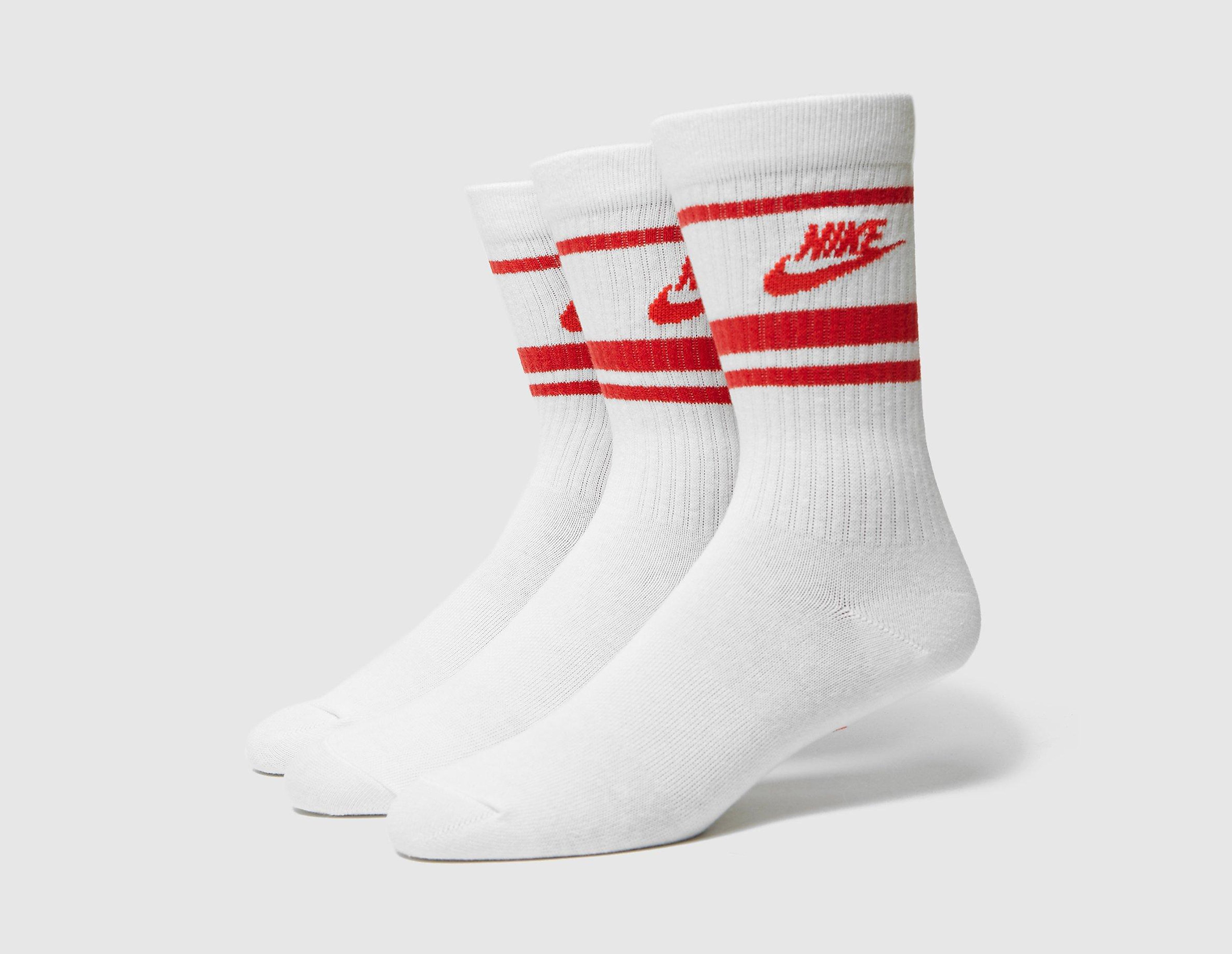 Nike Lot 3 paires de chaussettes, blanc
