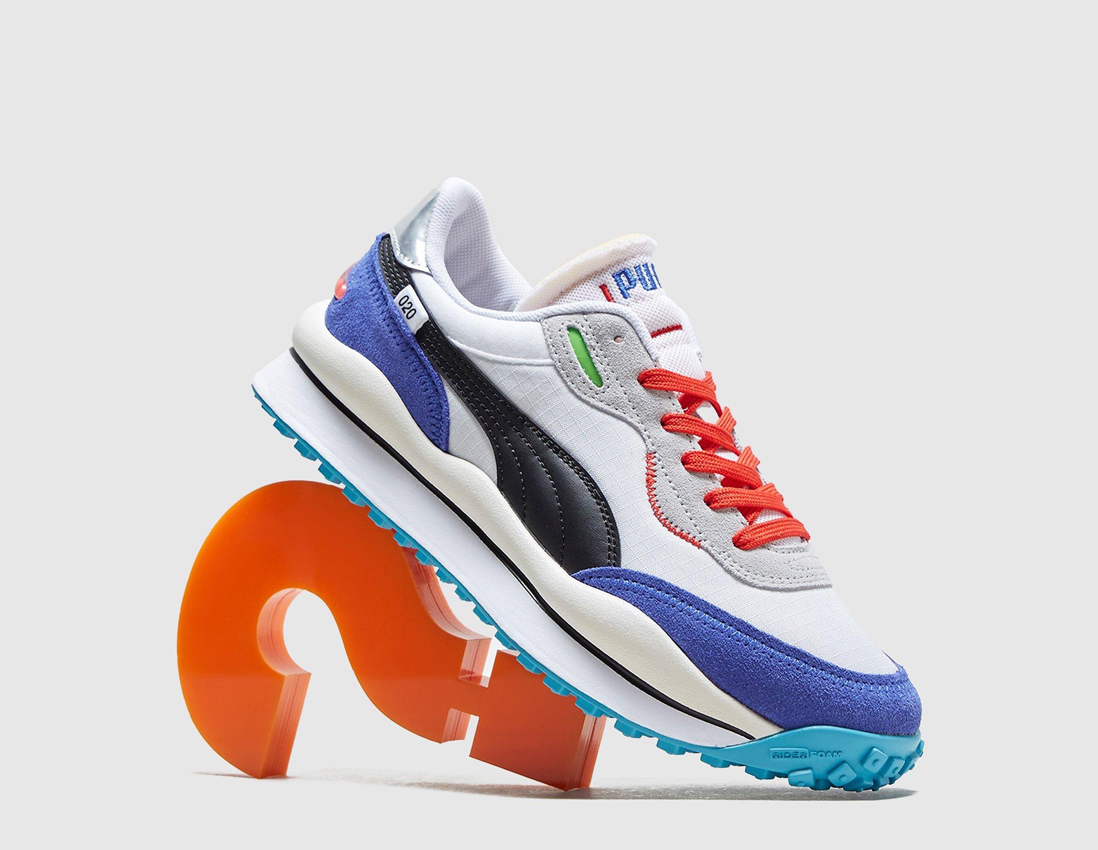 Puma Style Rider Ride On Femme, blanc
