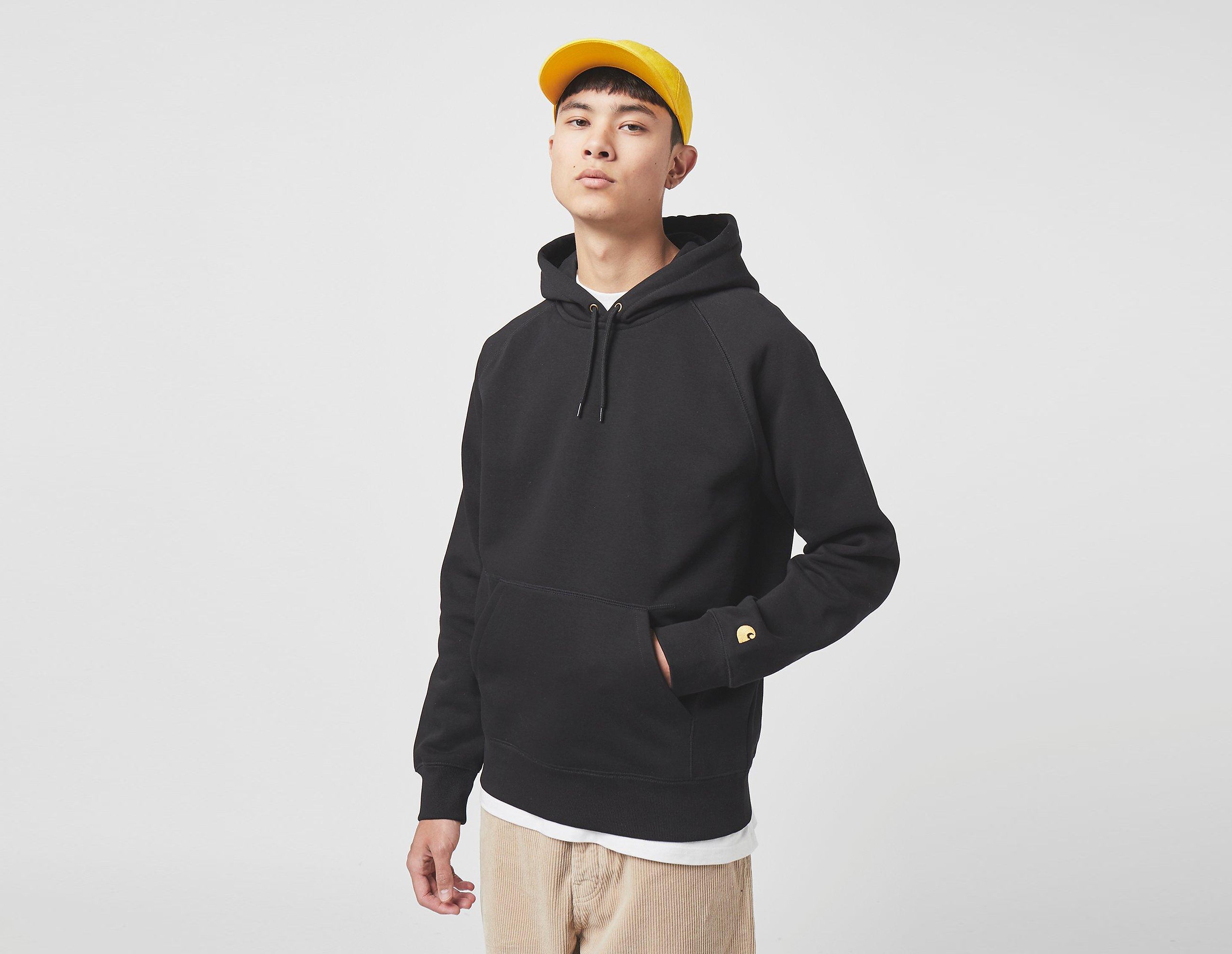 Carhartt WIP Felpa con cappuccio Chase, nero