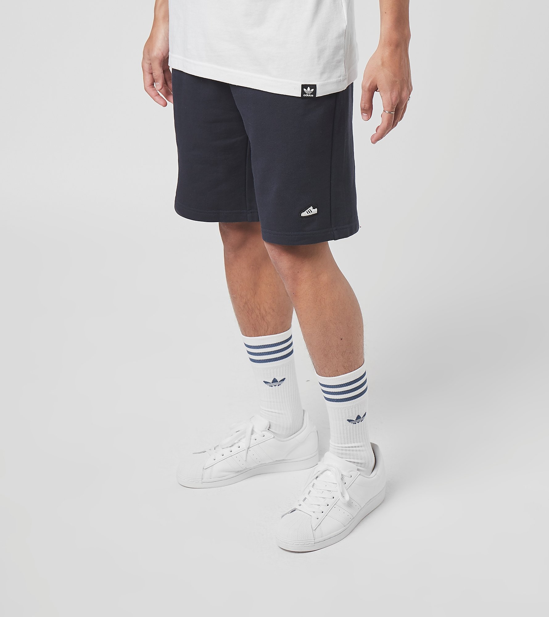 adidas Originals Short Embroidered, NVY/NVY