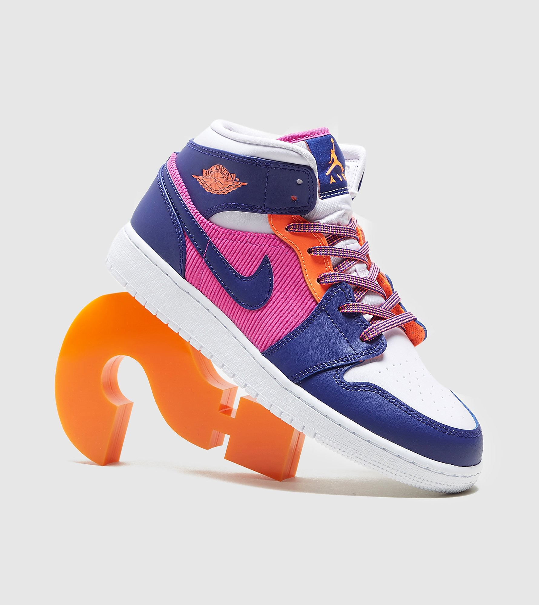 Jordan Air 1 Mid Junior, multicolor