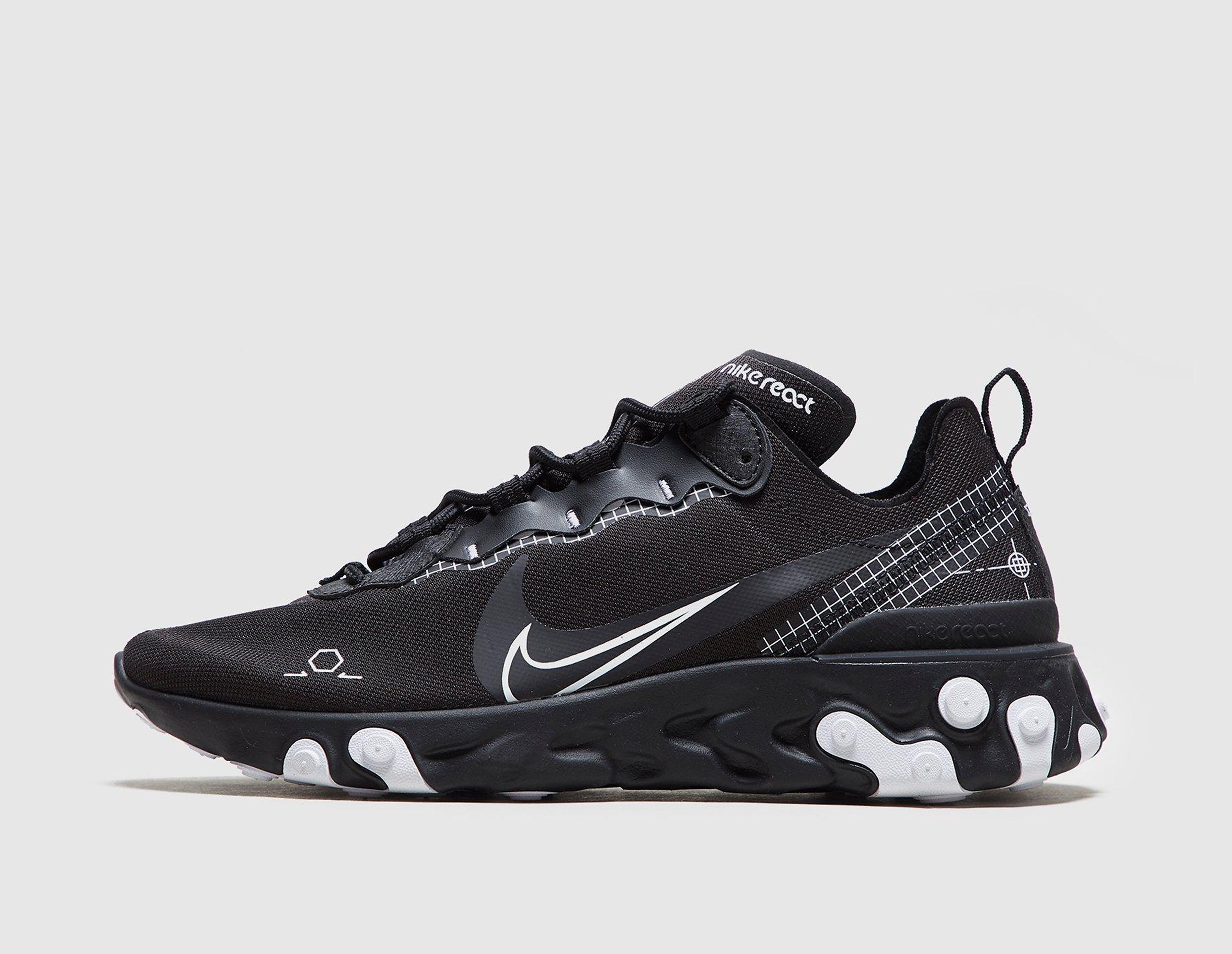 Nike React Element 55 SE, noir