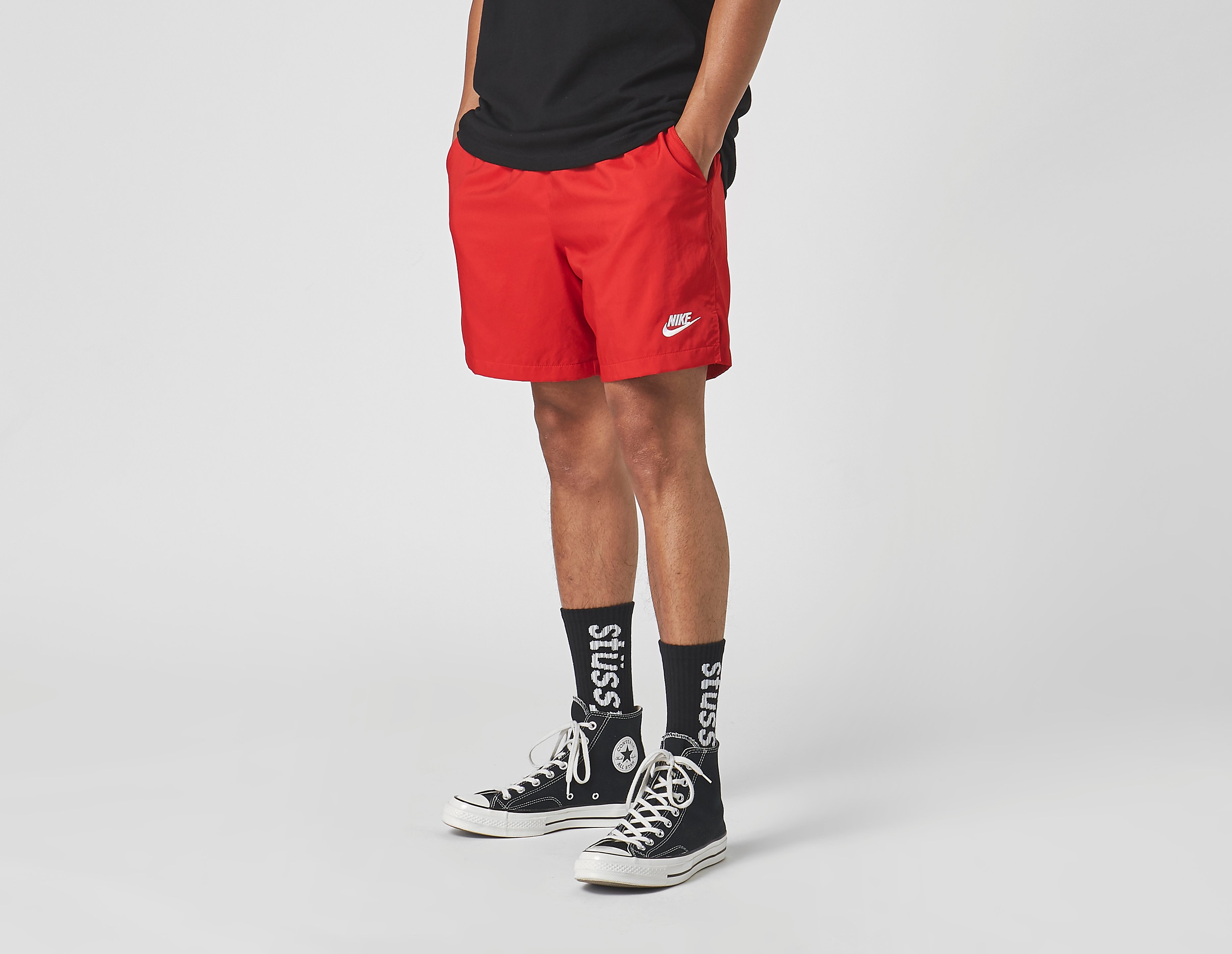Nike Costume da bagno Flow, rosso