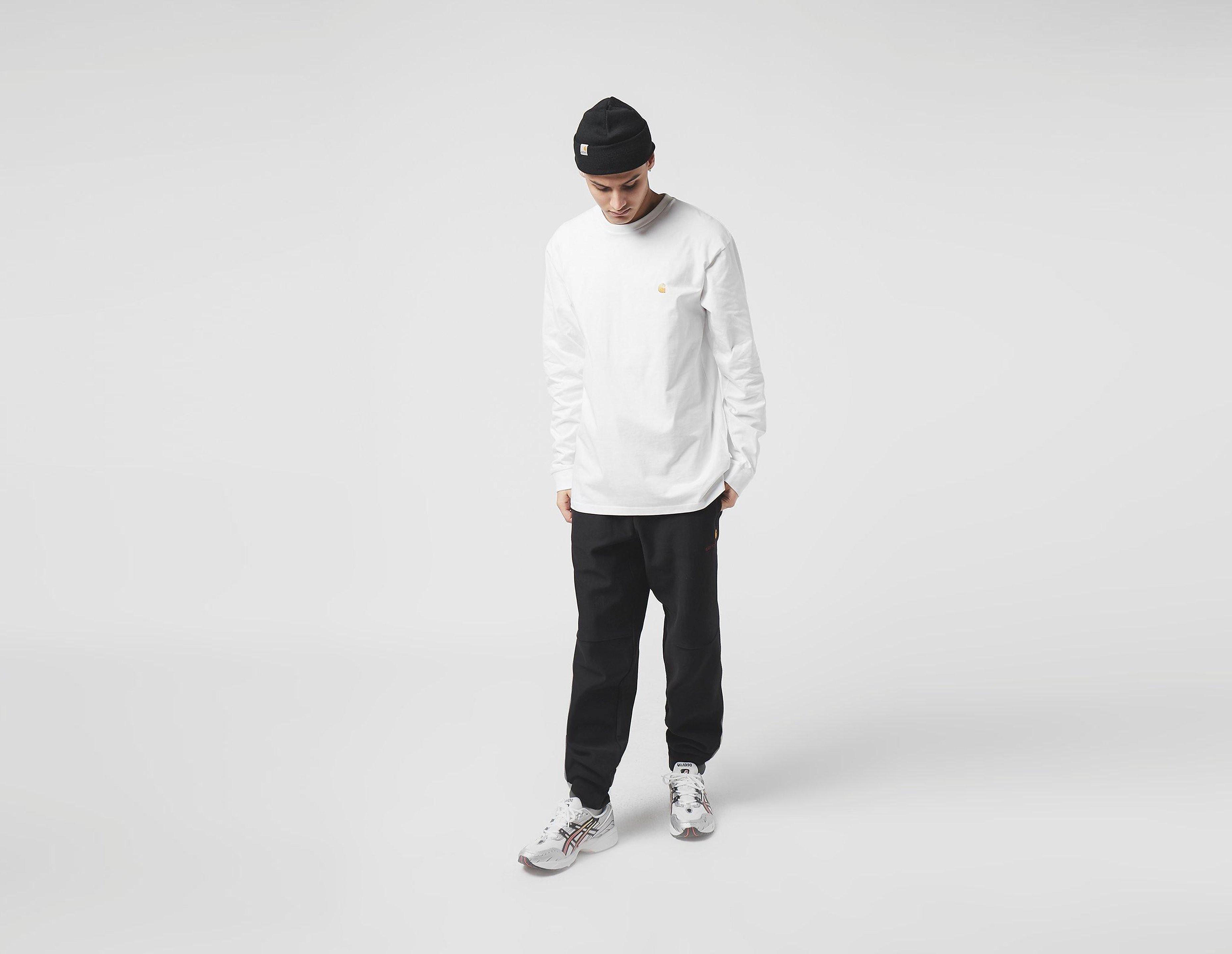 Carhartt WIP Maglietta a maniche lunghe Chase, bianco
