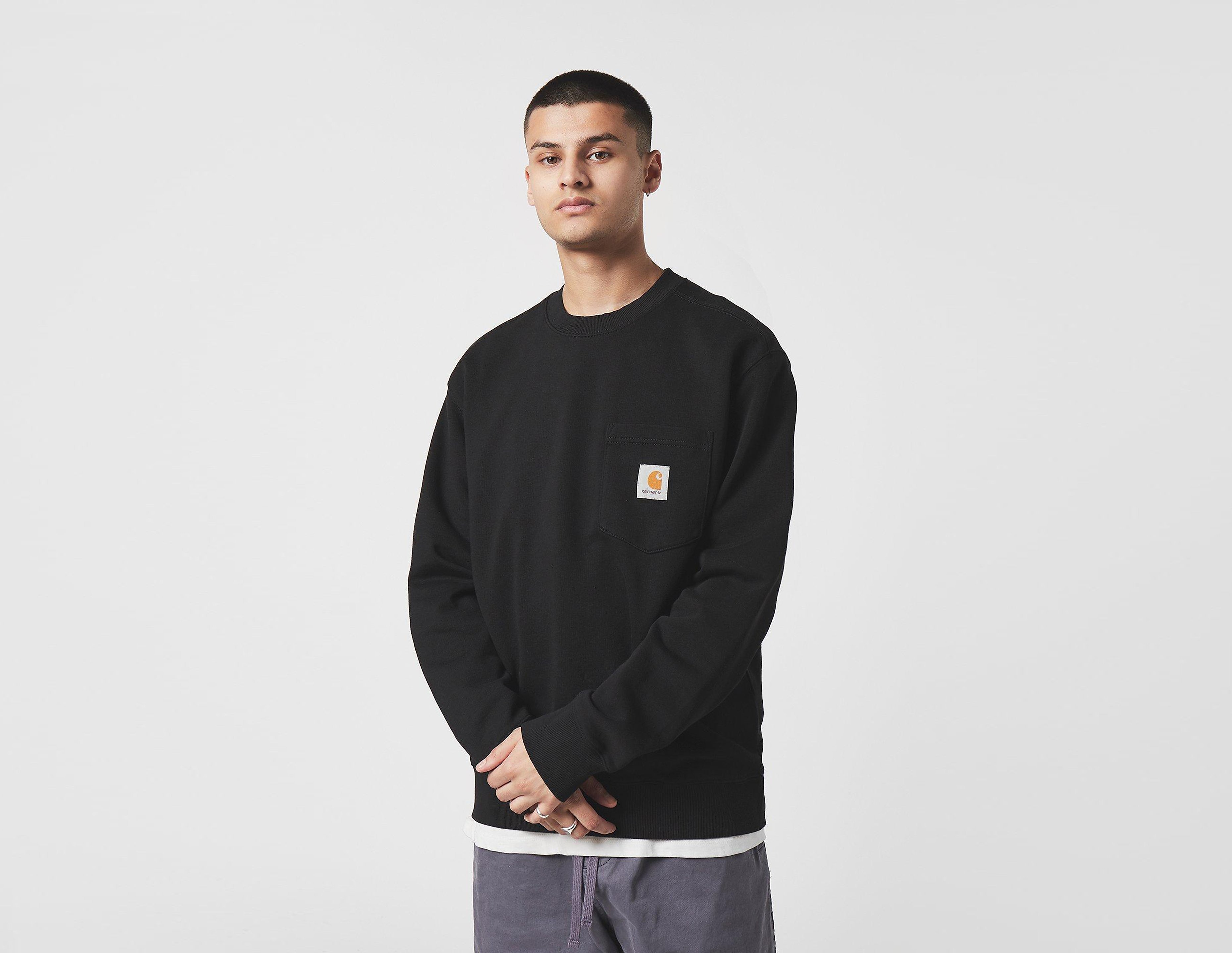 Carhartt WIP Felpa Pocket, nero