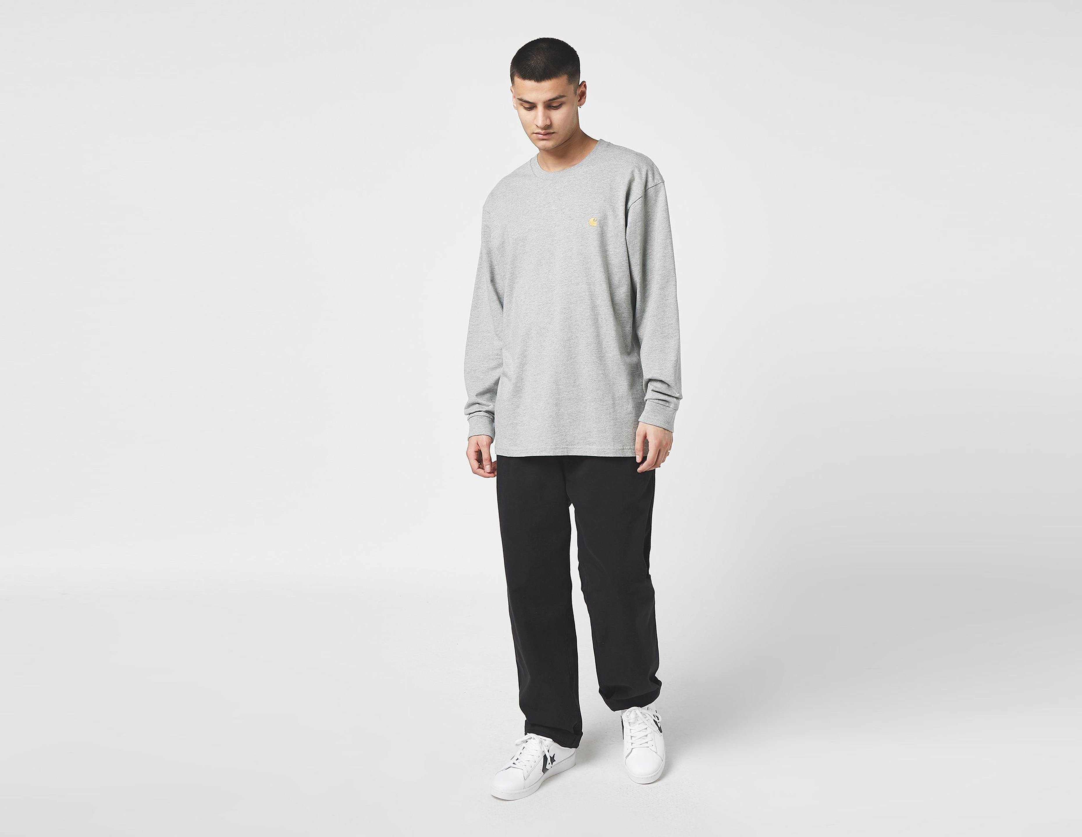 Carhartt WIP Maglietta a maniche lunghe Chase, grigio