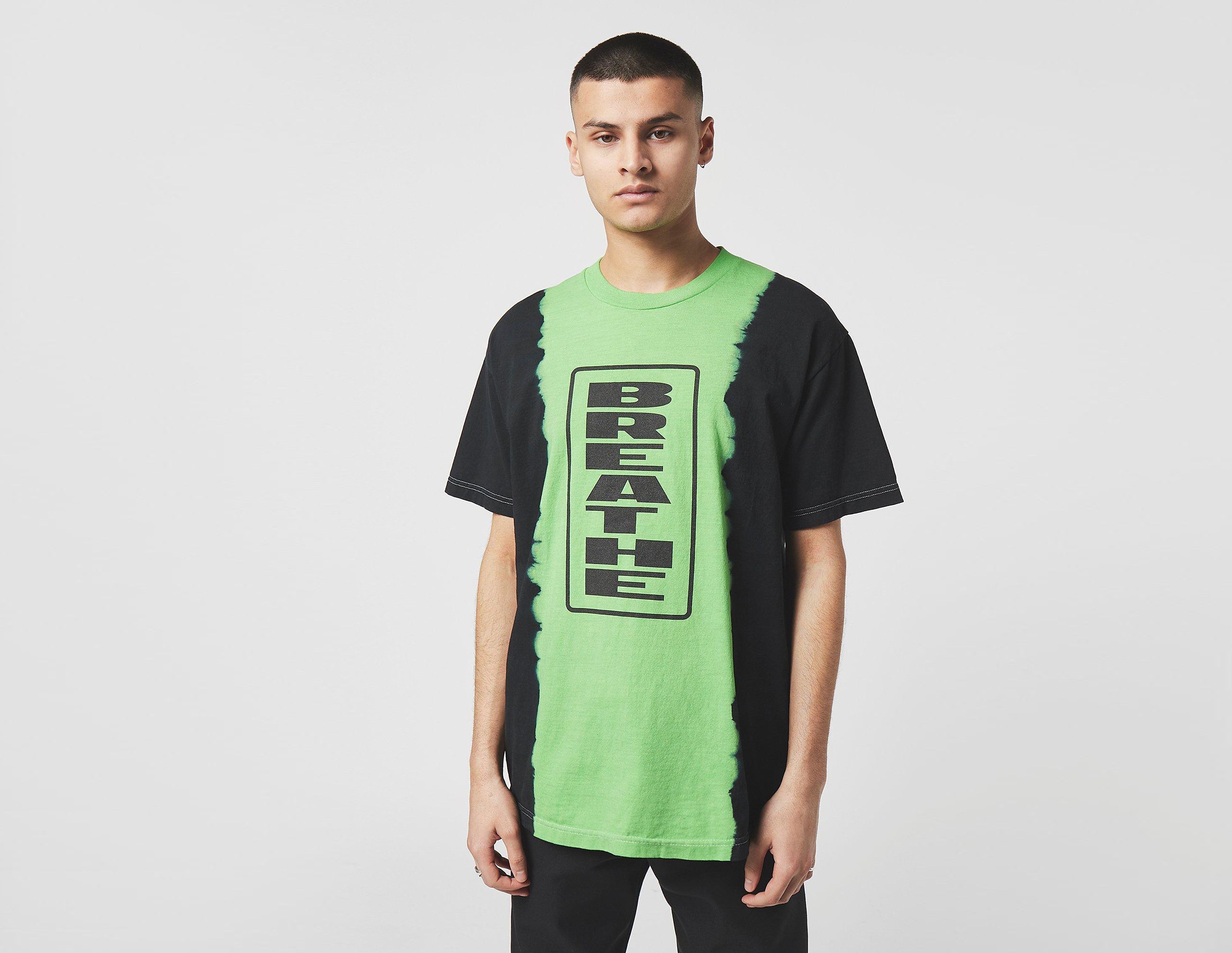 Pleasures T-Shirt Breathe Split Dye, noir