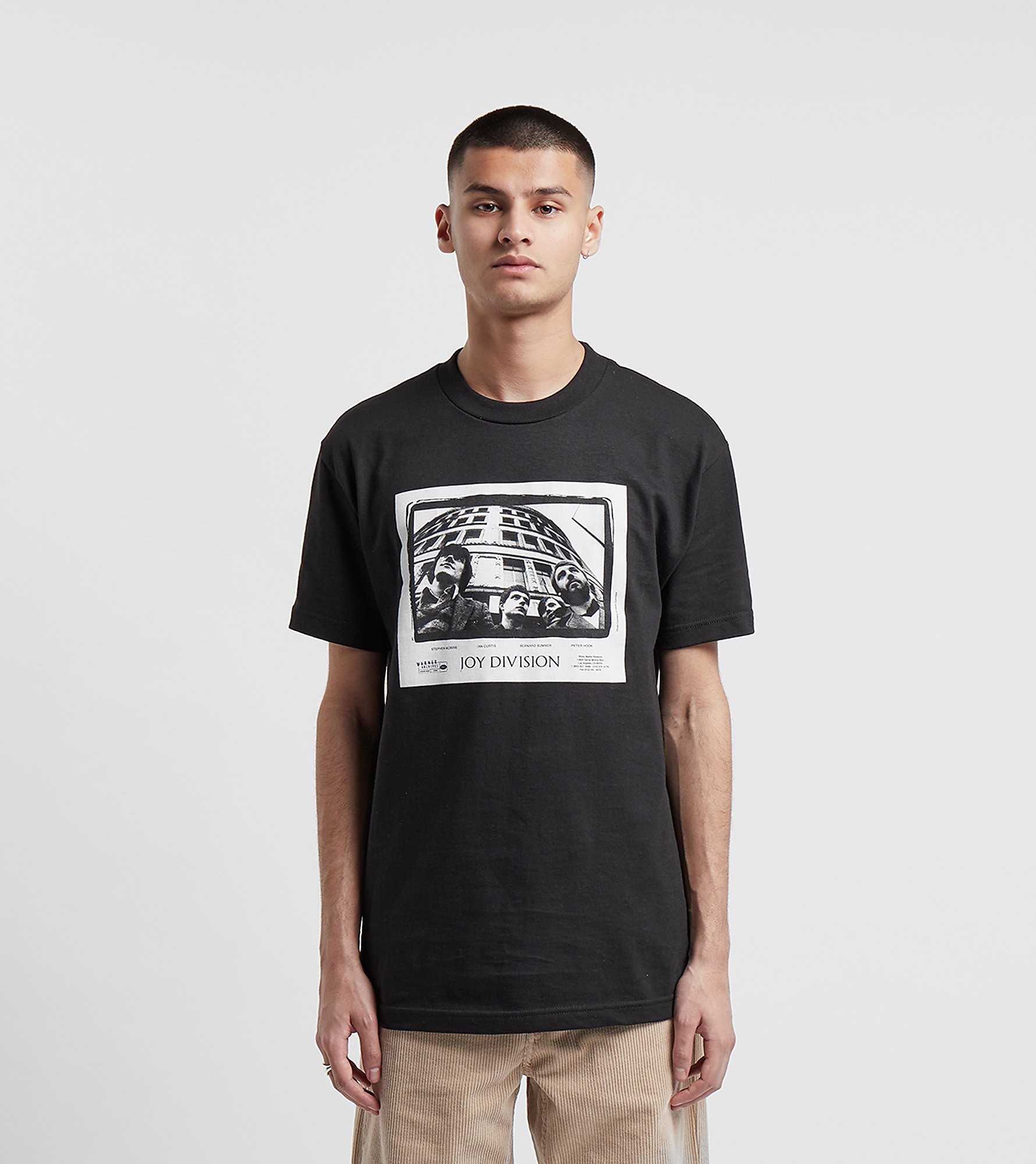 Pleasures T-Shirt x Joy Division Band, noir