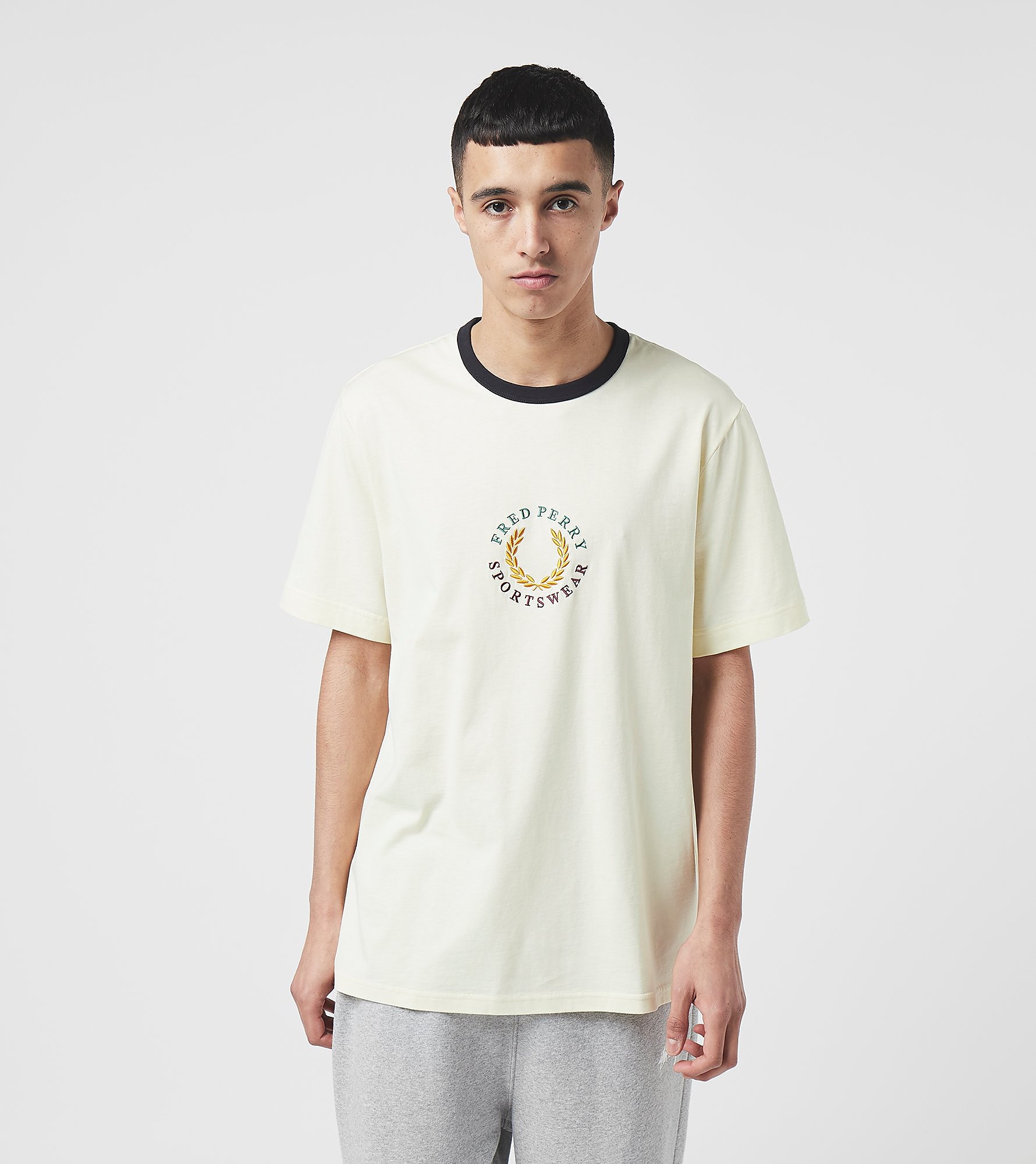 Fred Perry T-Shirt, blanc