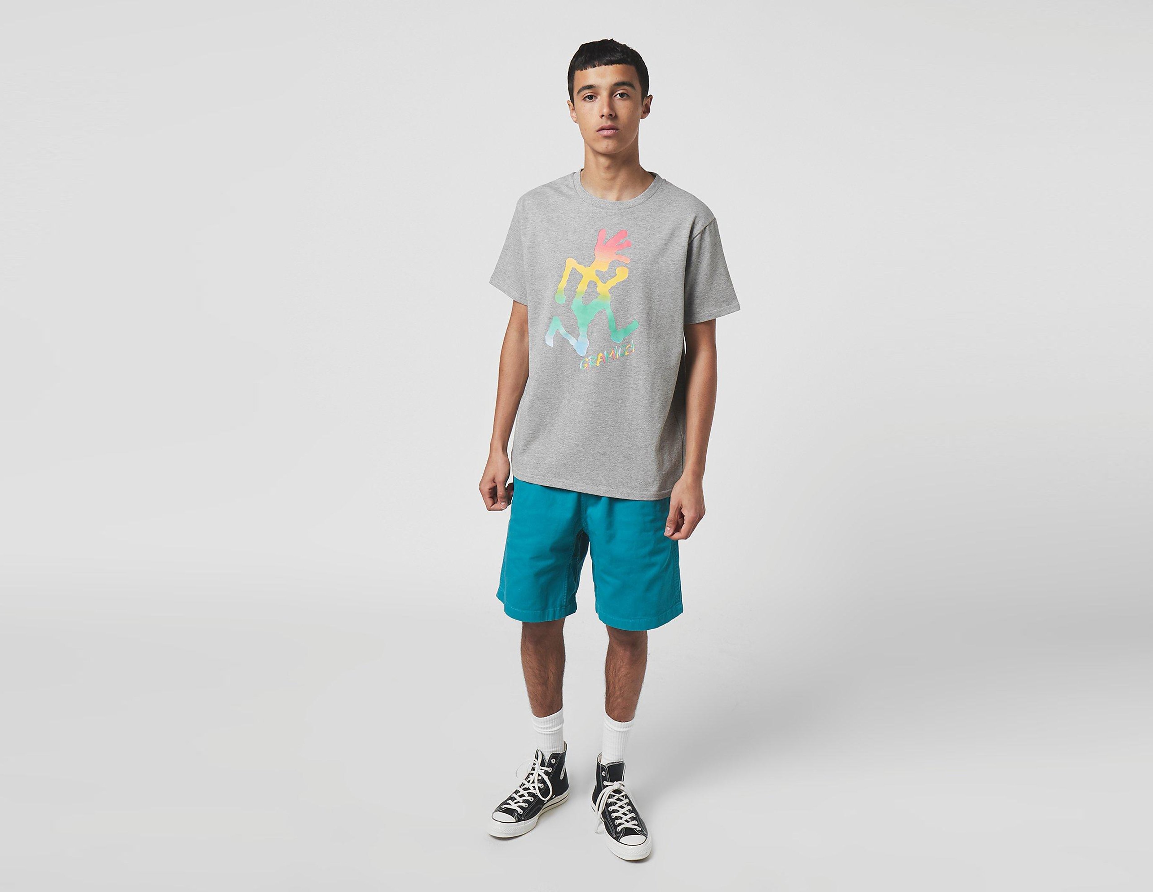 Gramicci T-Shirt Run Man Tie Dye, gris