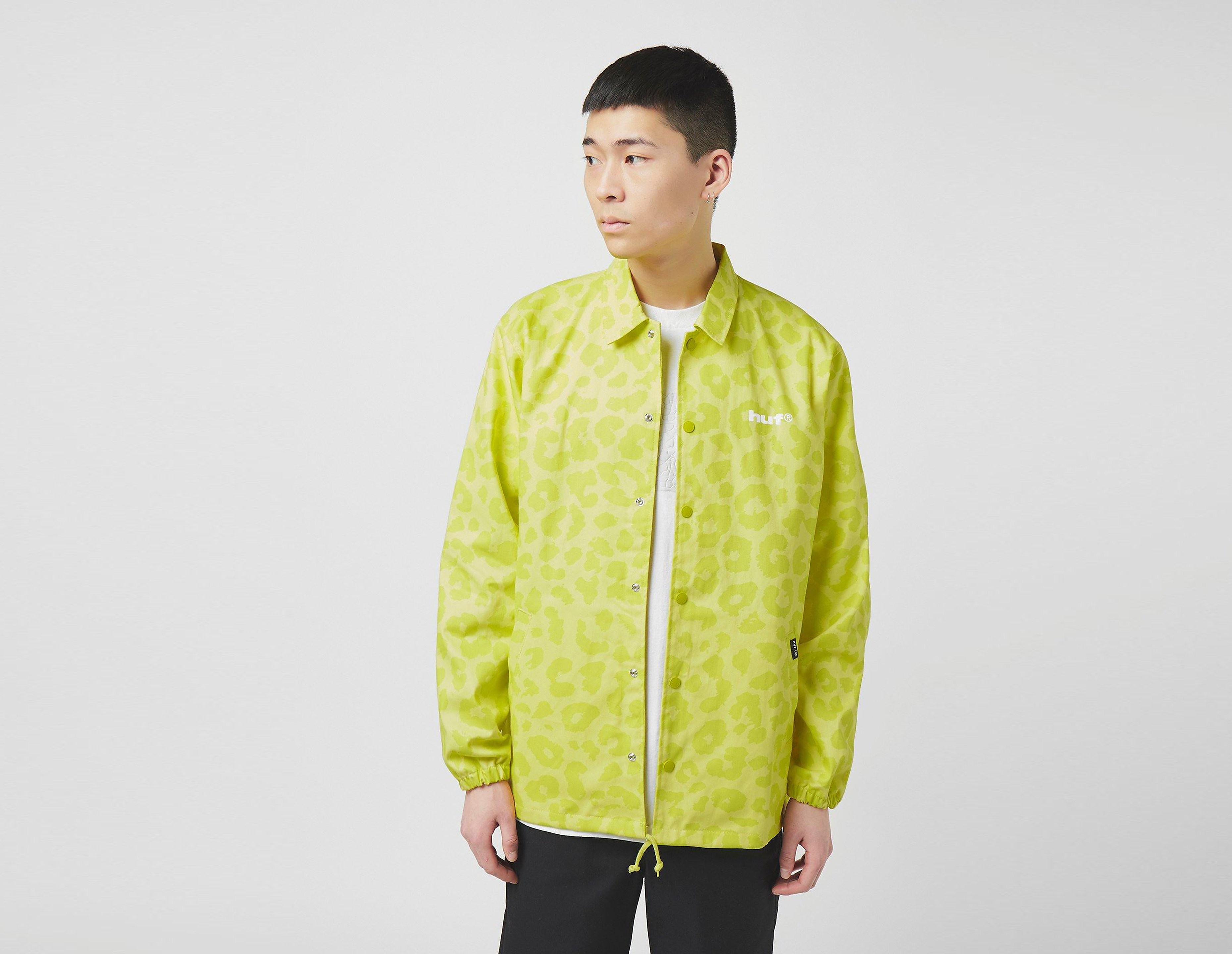 Huf Veste Coach Leopard, vert