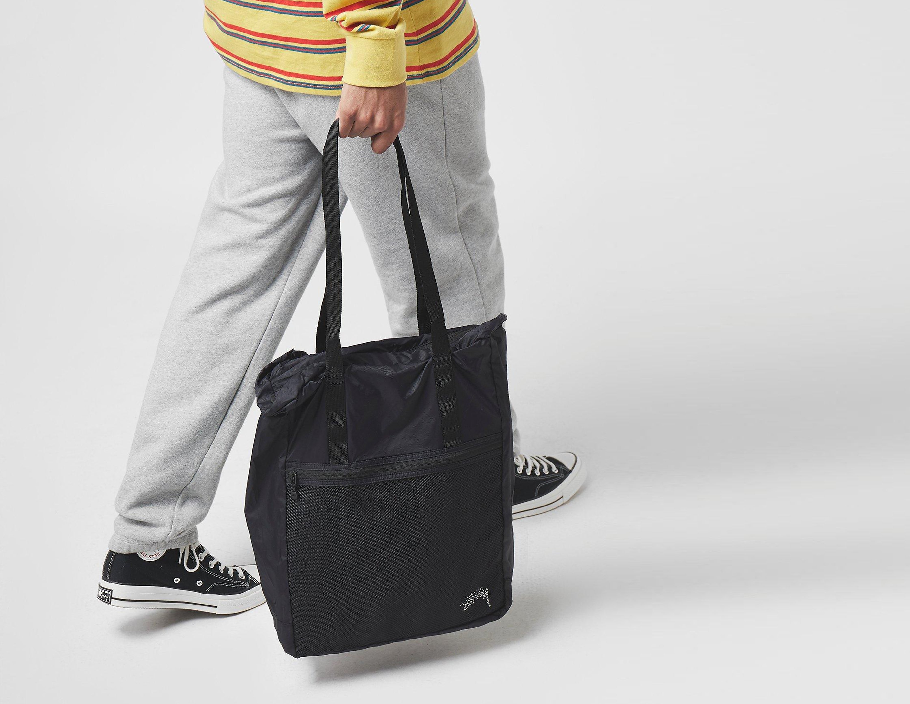 Stussy Tote Bag Travel, noir