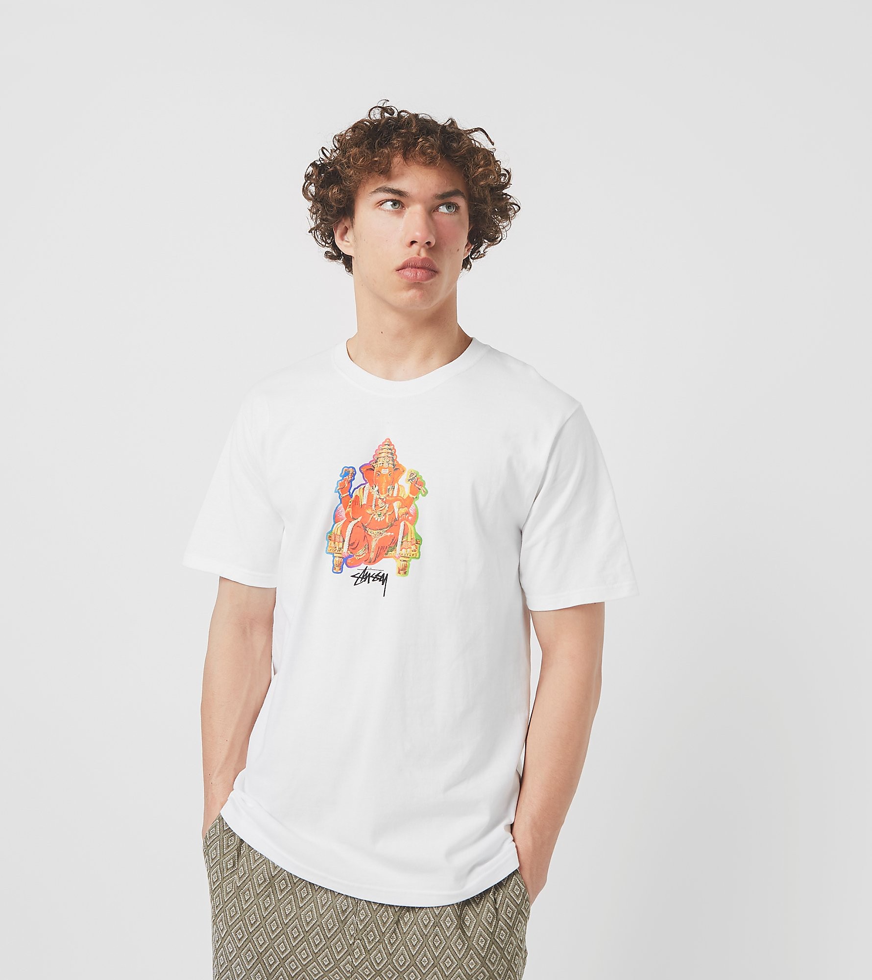 Stussy T-Shirt Ganesh, blanc