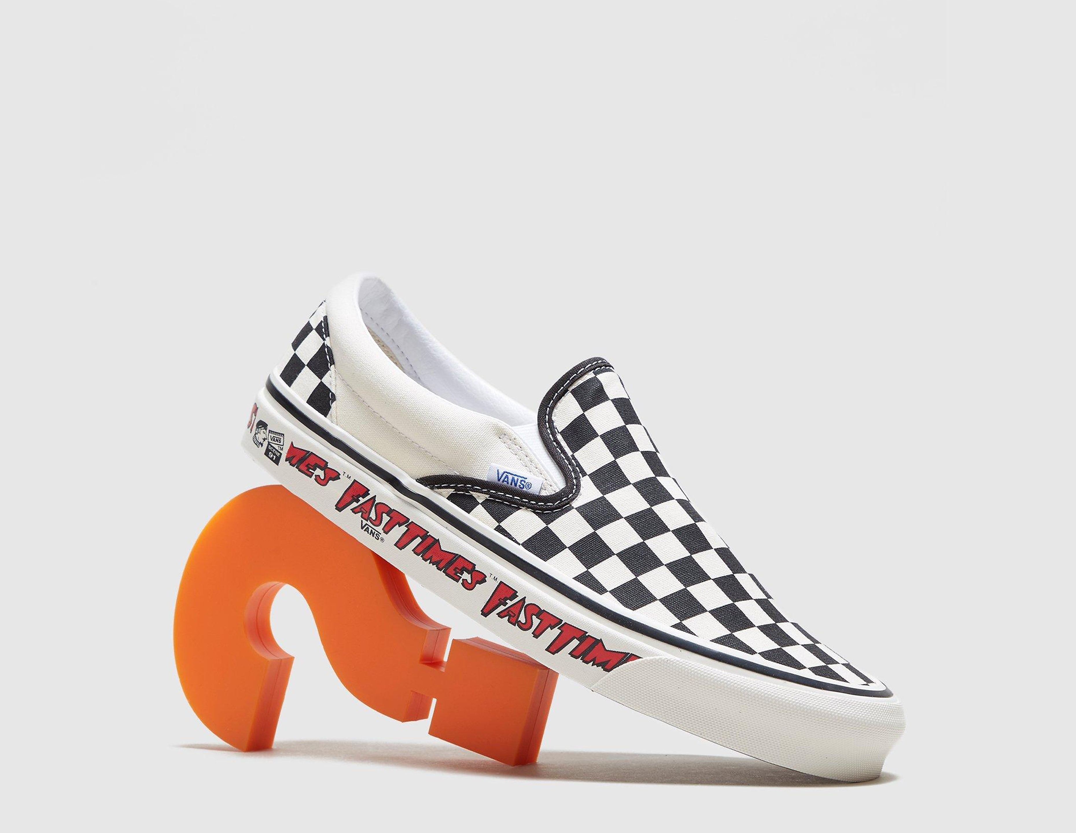 Vans Anaheim Slip On OG 'Fast Times', bianco