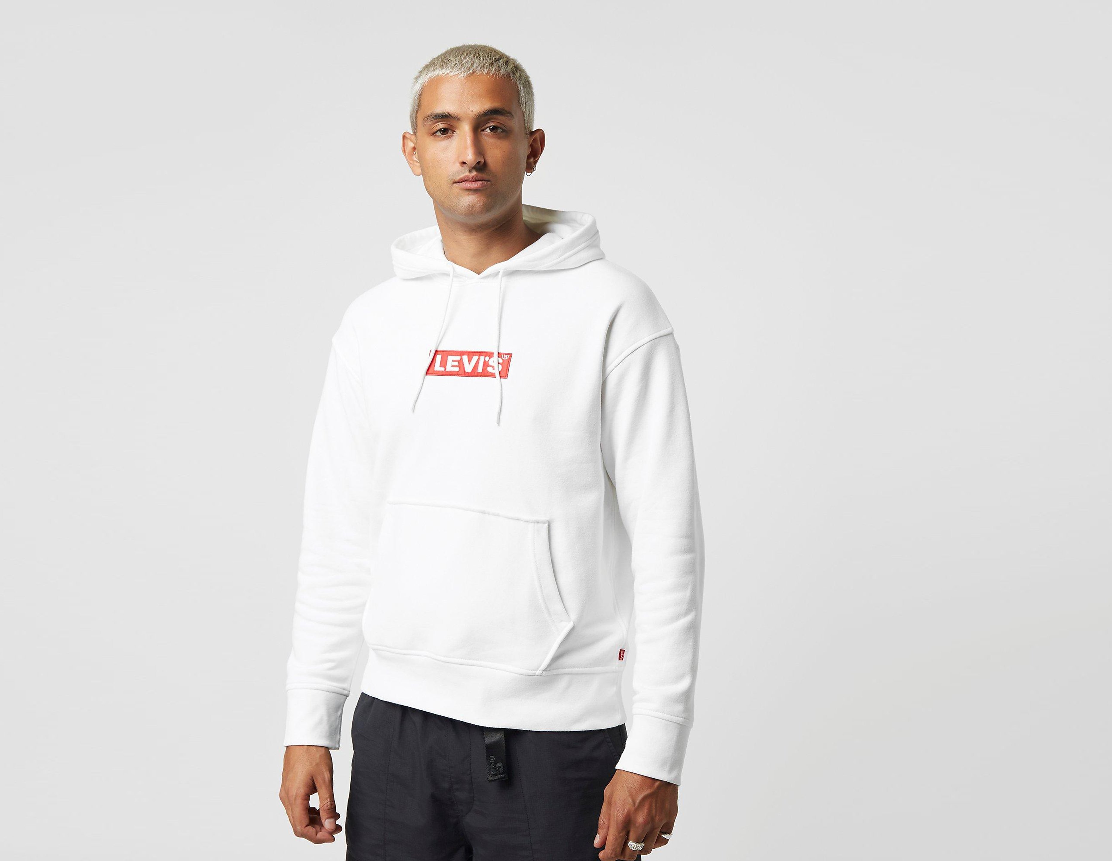 Levis Relaxed Graphic Hoodie, bianco