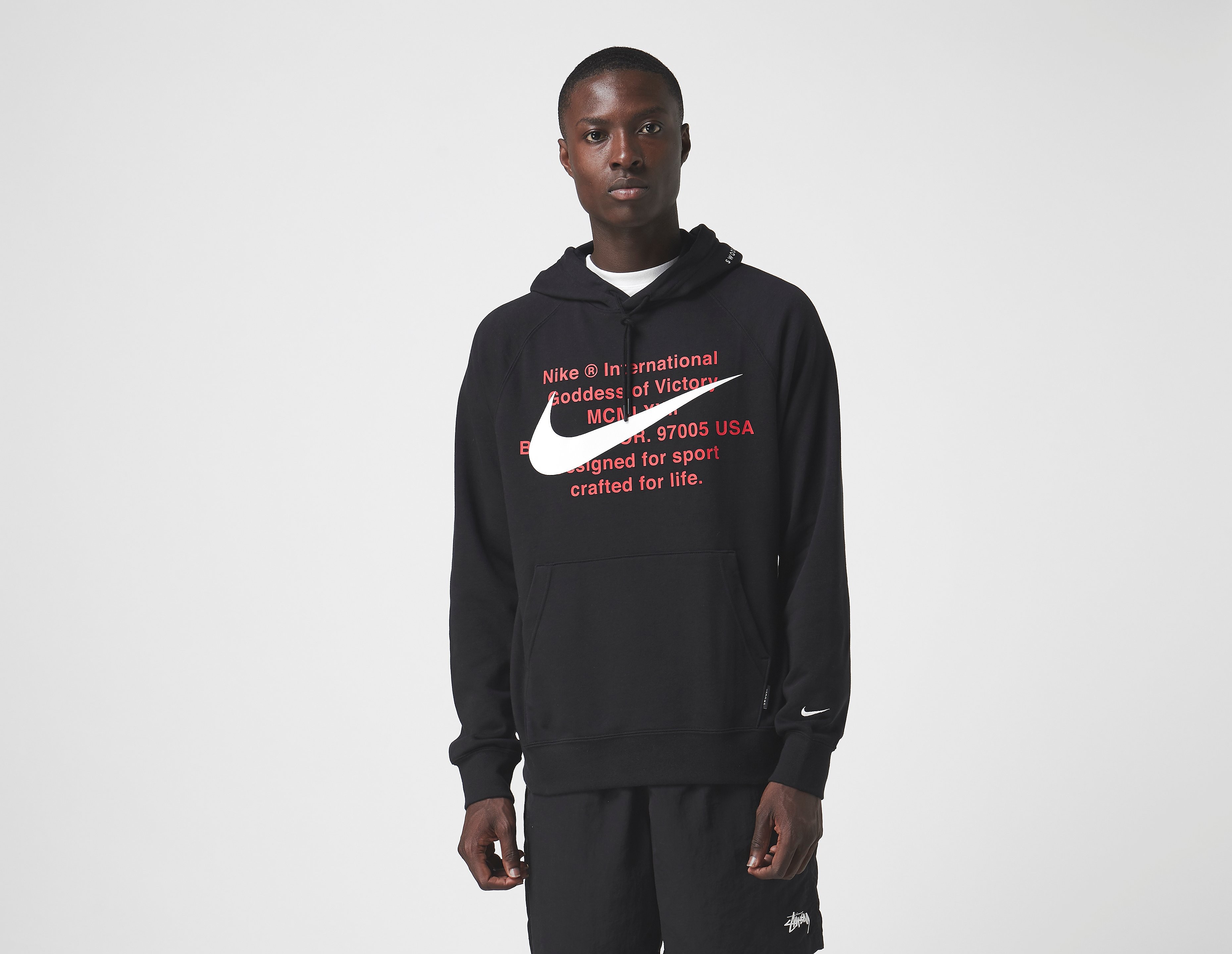 Nike Swoosh Hoodie, nero