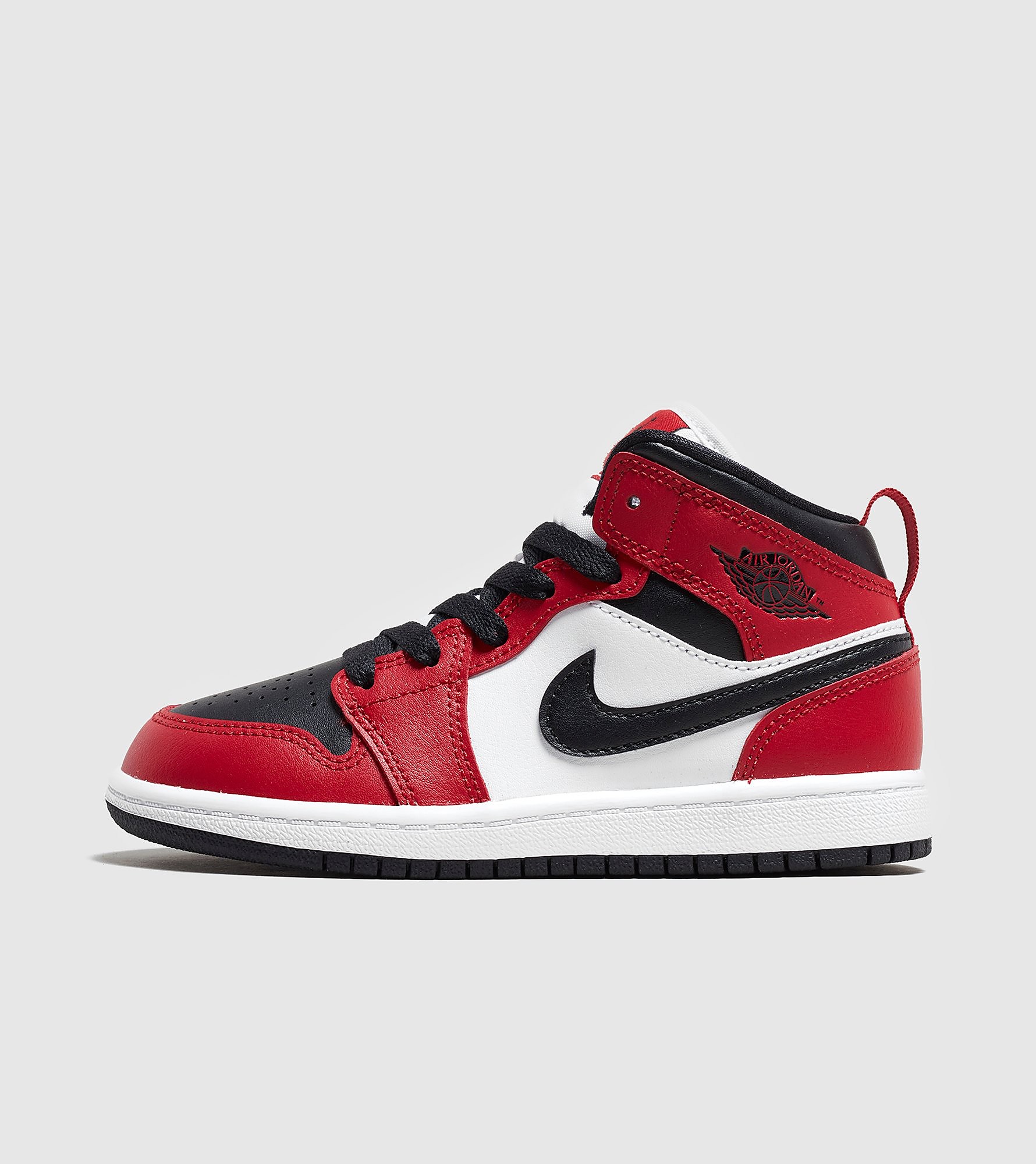 Jordan Air 1 Mid Children, rosso