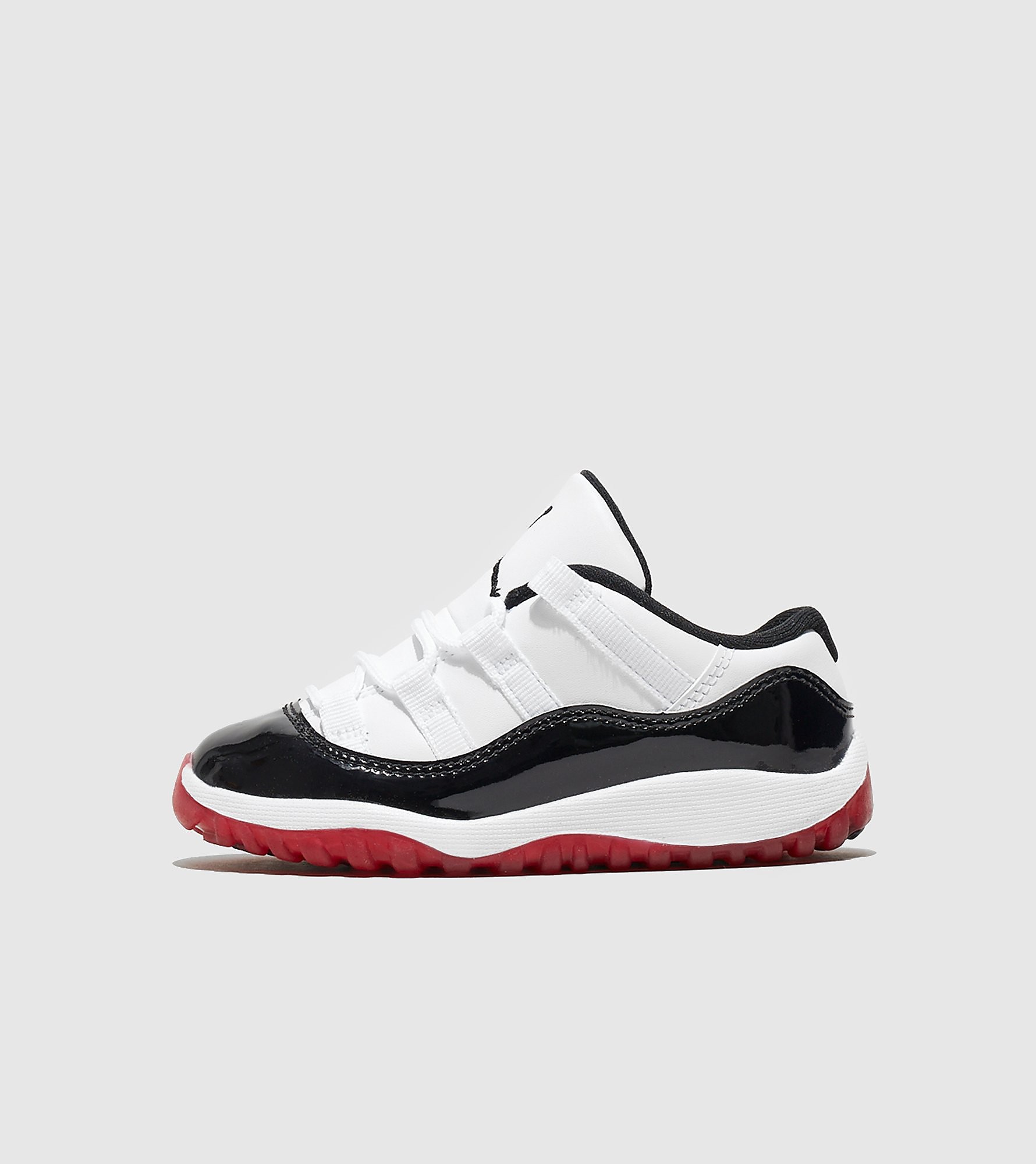 Nike Jordan 11 Low Retro Concord 'Bred' Infant's, WHT/BLK/WHT/BLK
