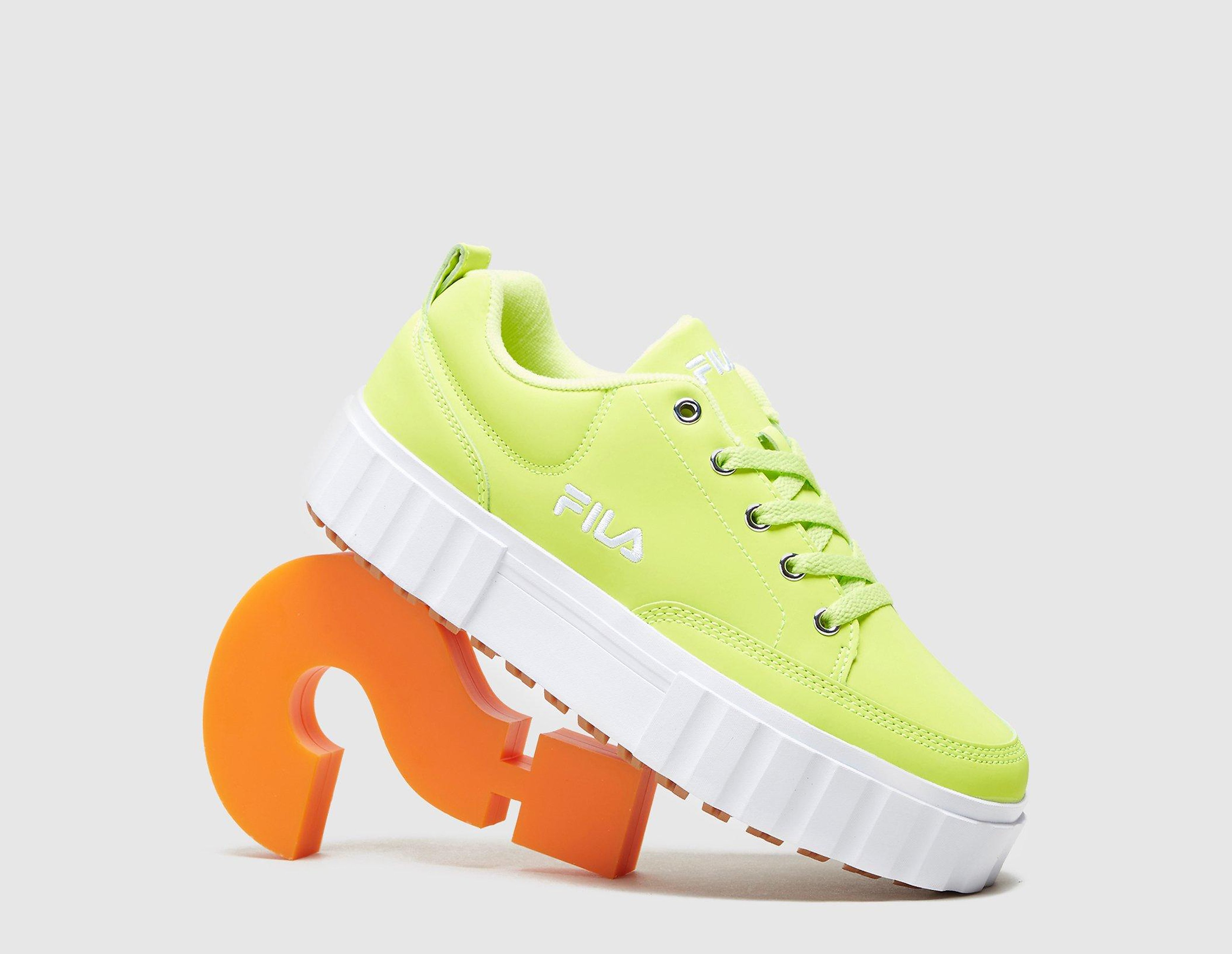 Fila Sandblast Low Femme, jaune