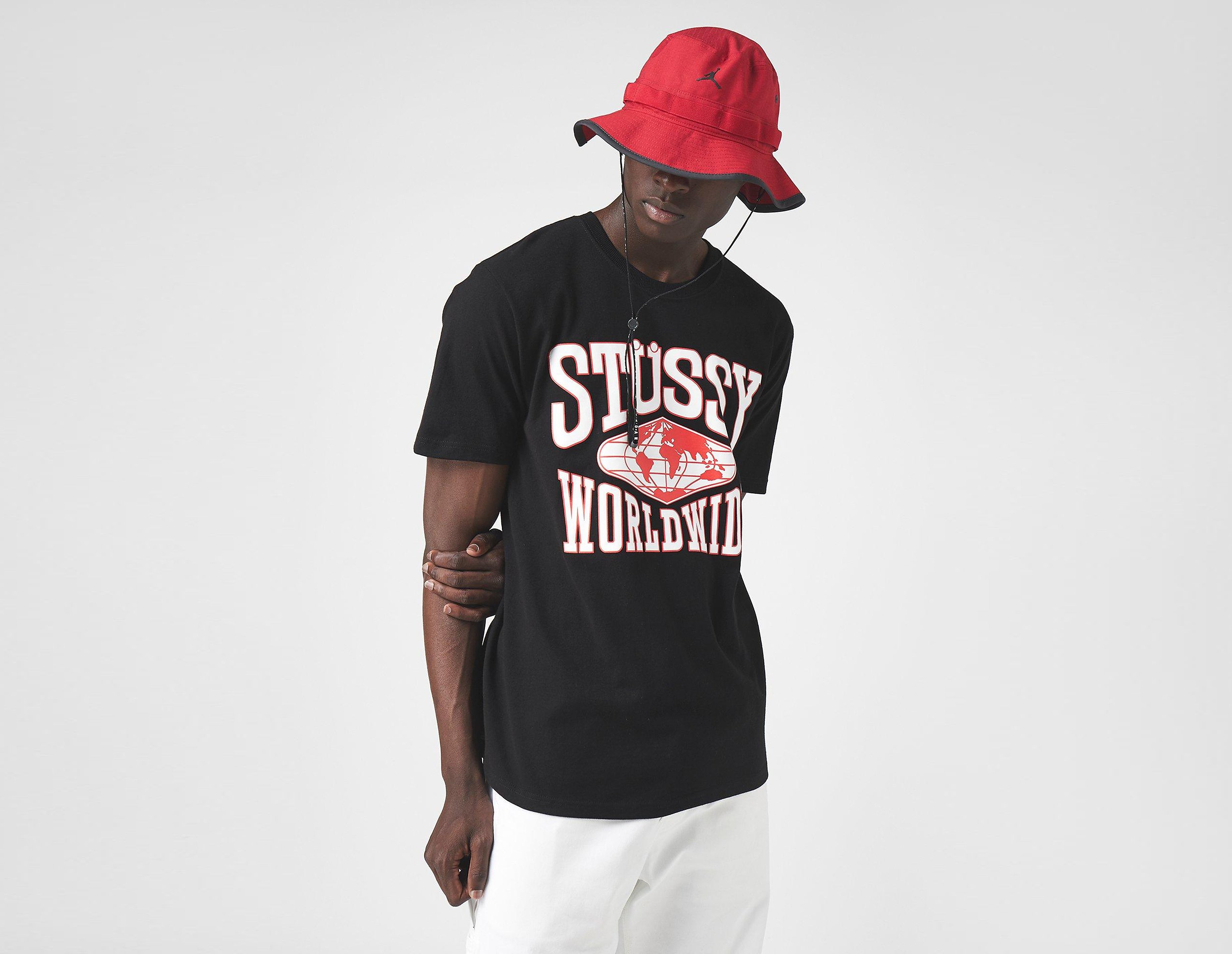 Stussy Worldwide T-Shirt, noir