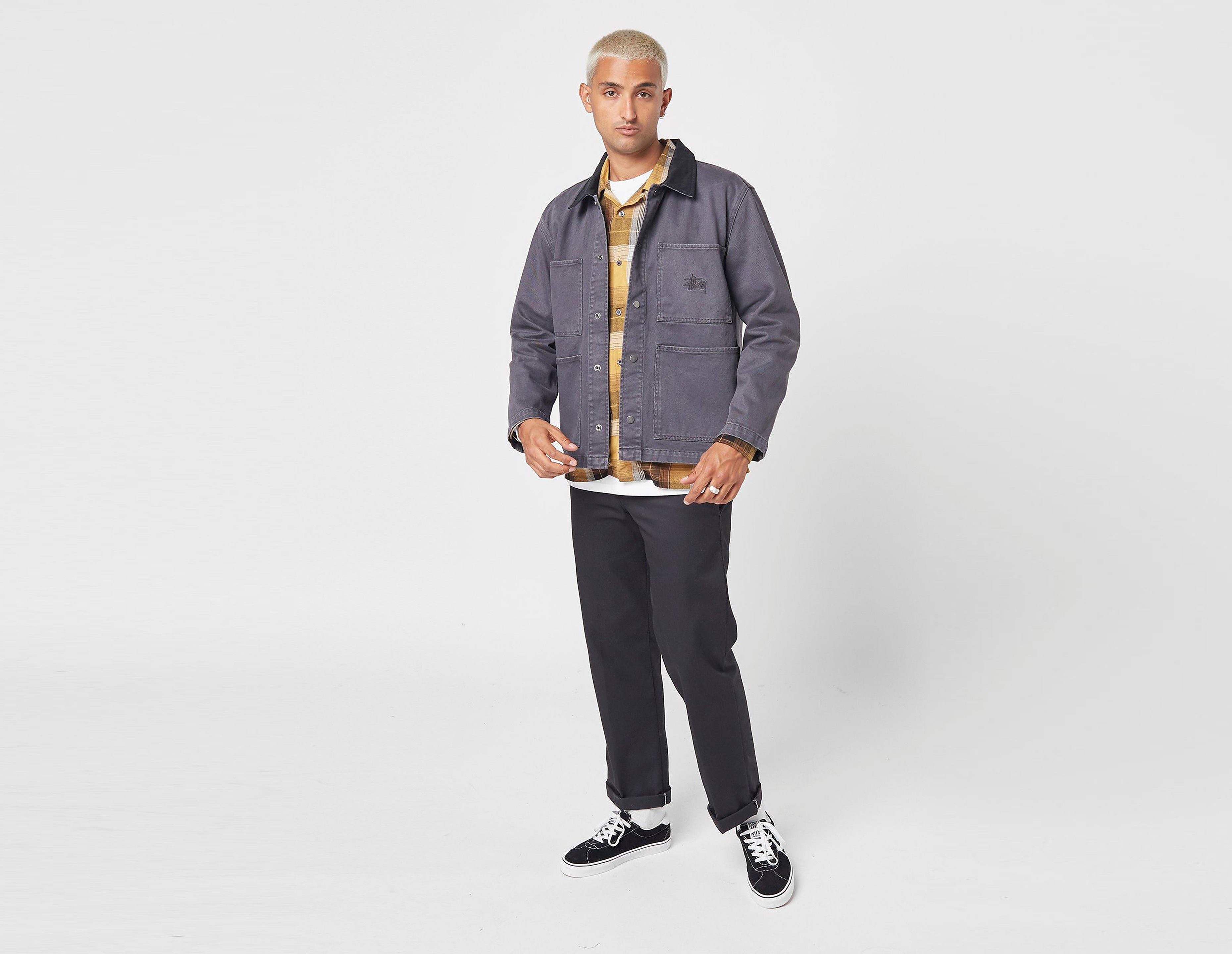 Stussy Veste Heavy Chore, gris