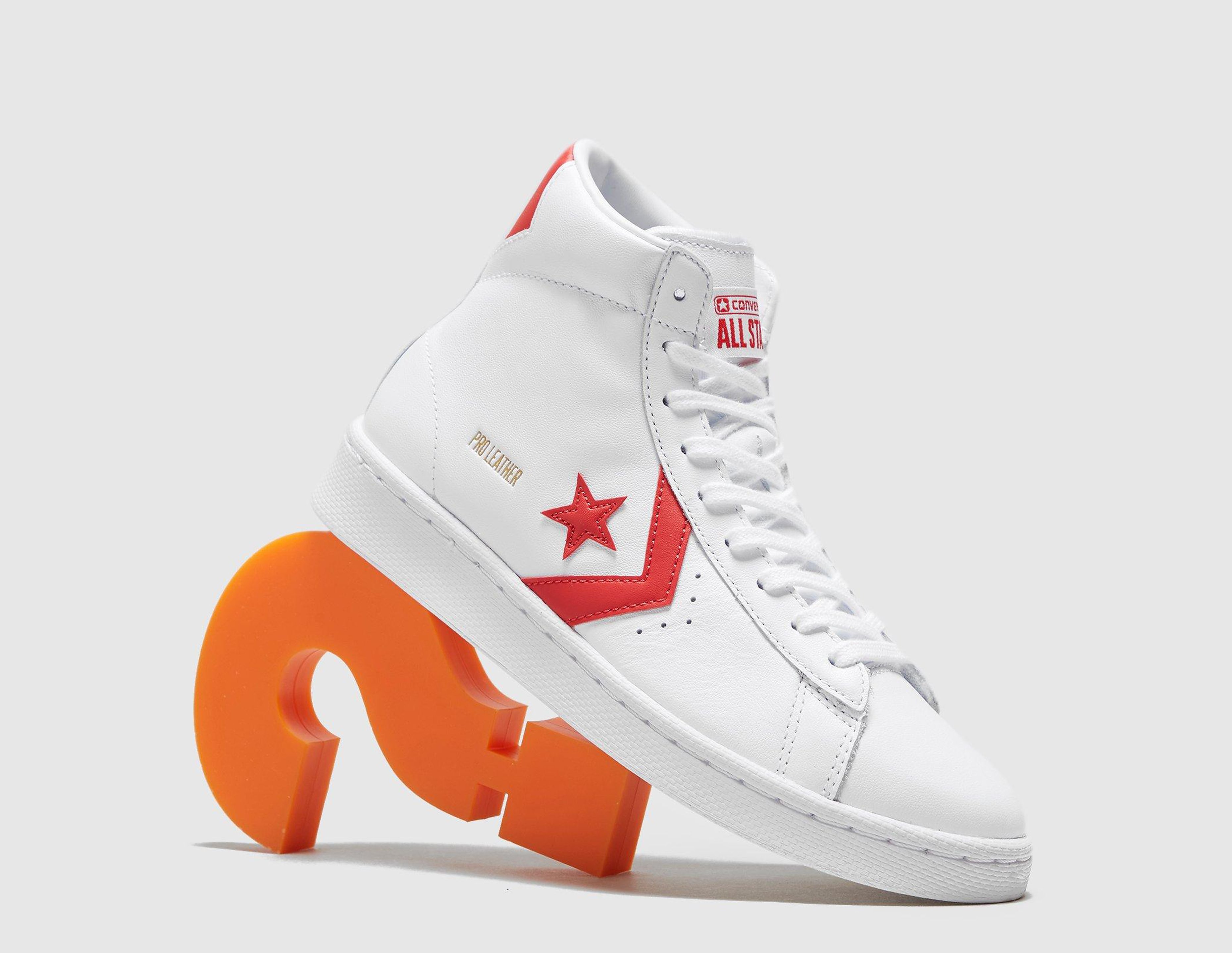 Converse Pro Leather Mid Women's, bianco