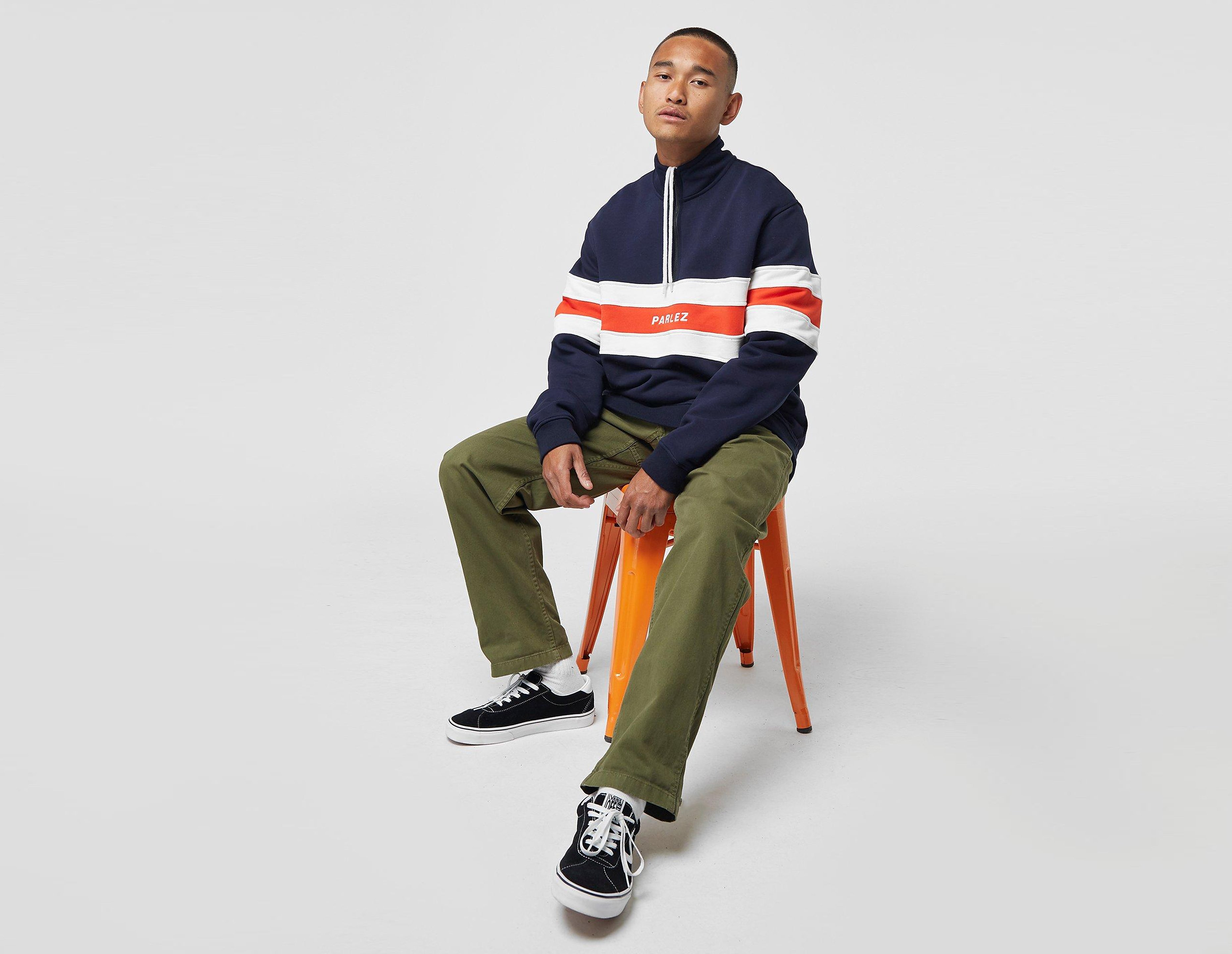 Parlez Tether 1/4 Zip, celeste