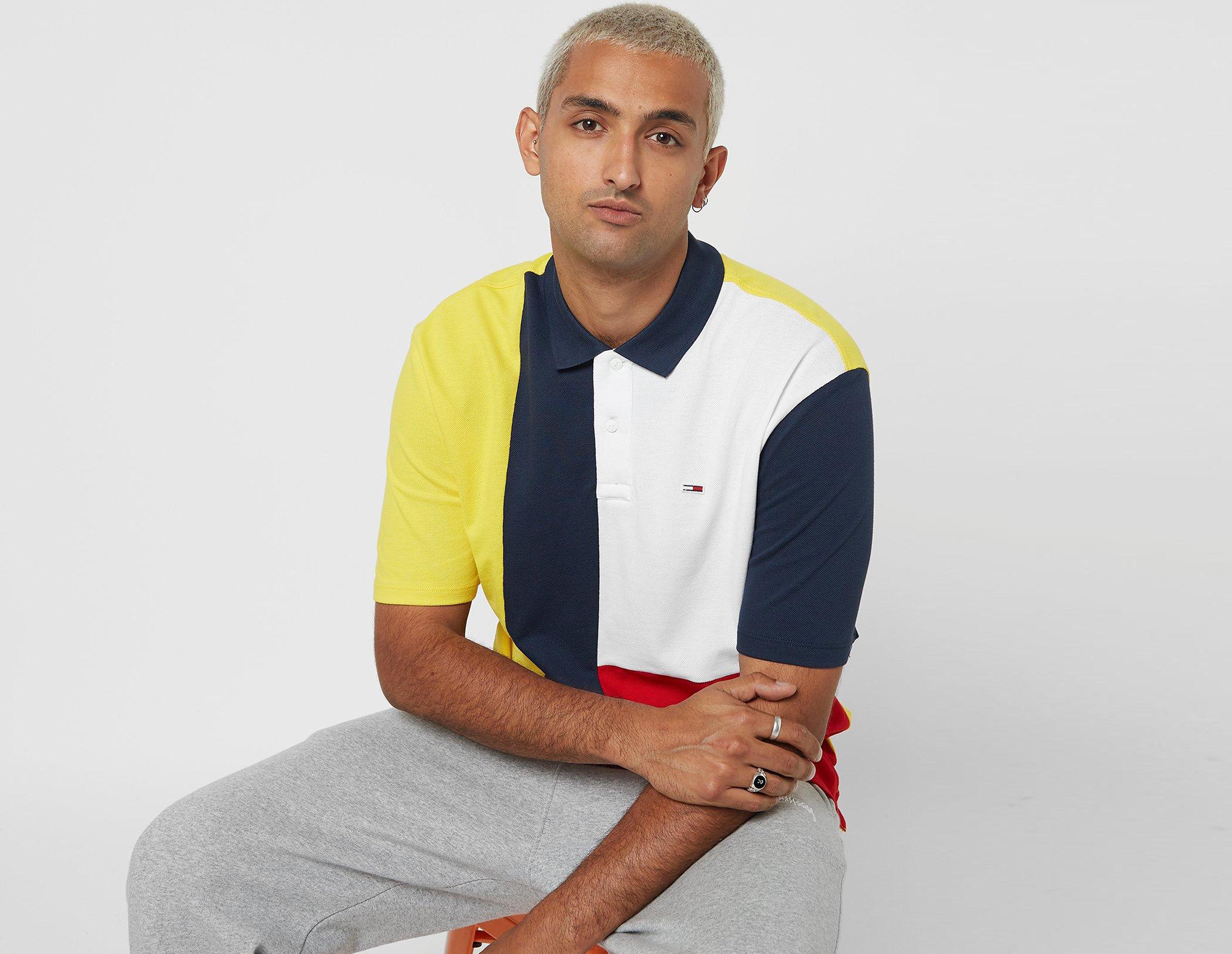 Tommy Jeans Polo Colour Blocked, multicolore