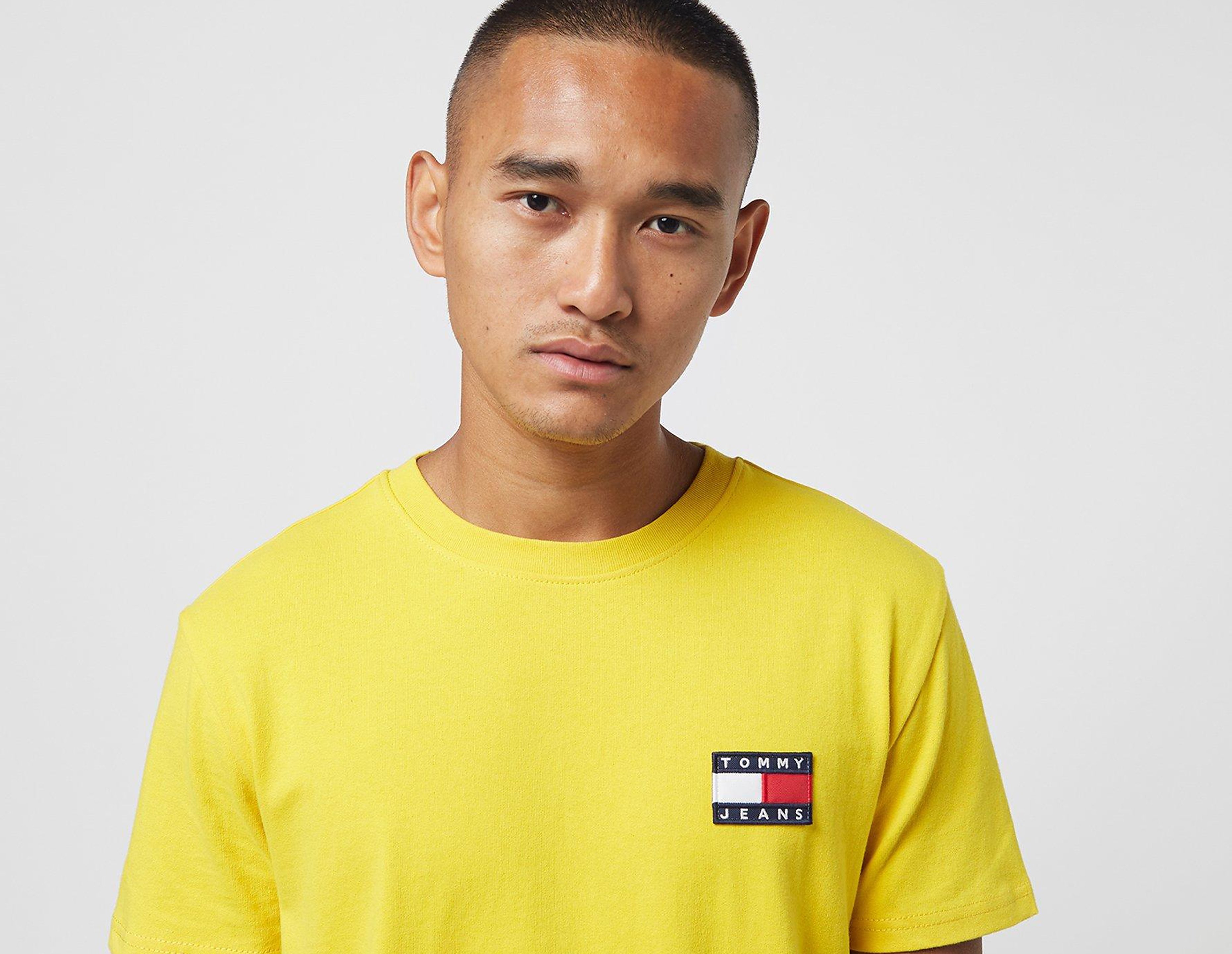 Tommy Jeans Maglietta Tommy Flag, giallo